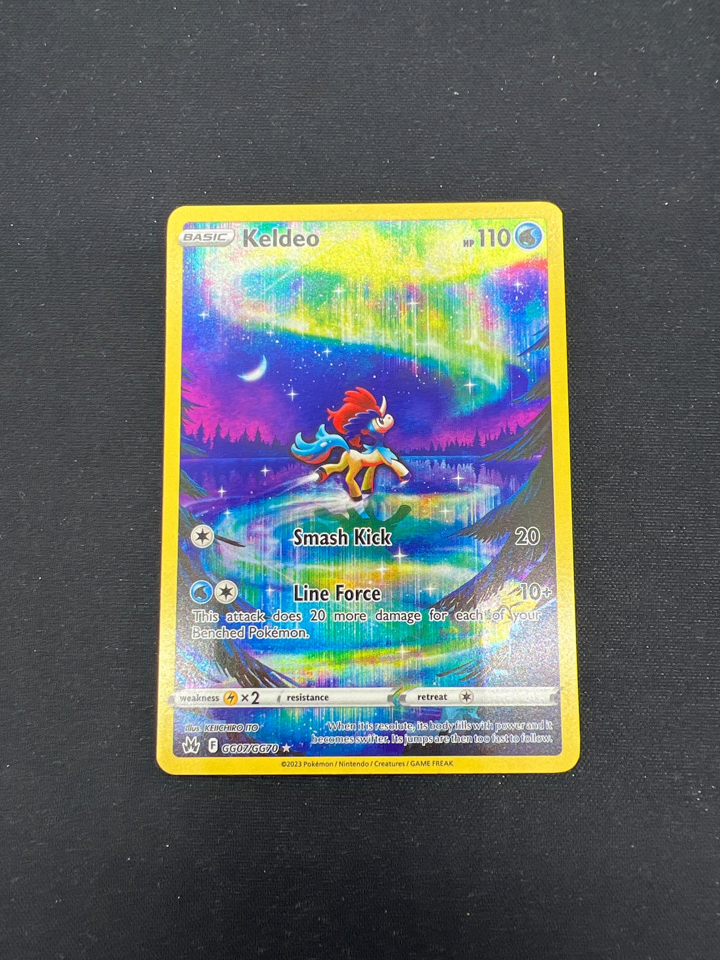 Auction Lot 258: Pokemon Cards Keldeo Galarian Gallery Conditions Vary