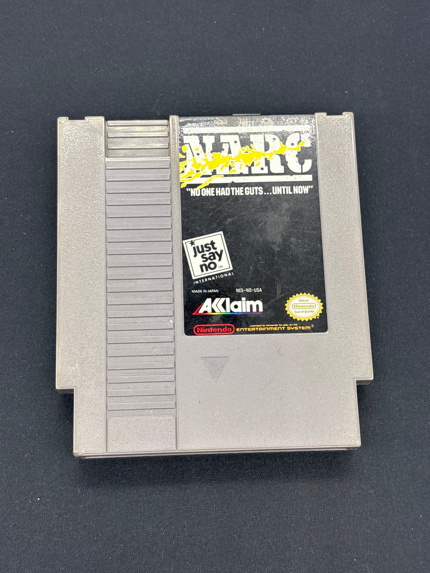 Auction Lot 206: NES Narc Game Cartridge