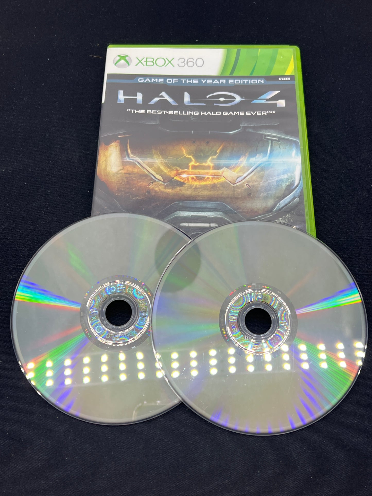 Auction Lot 216: XBOX 360 Video Game Lot of 3 Halo Reach Wars Halo 4 CIB