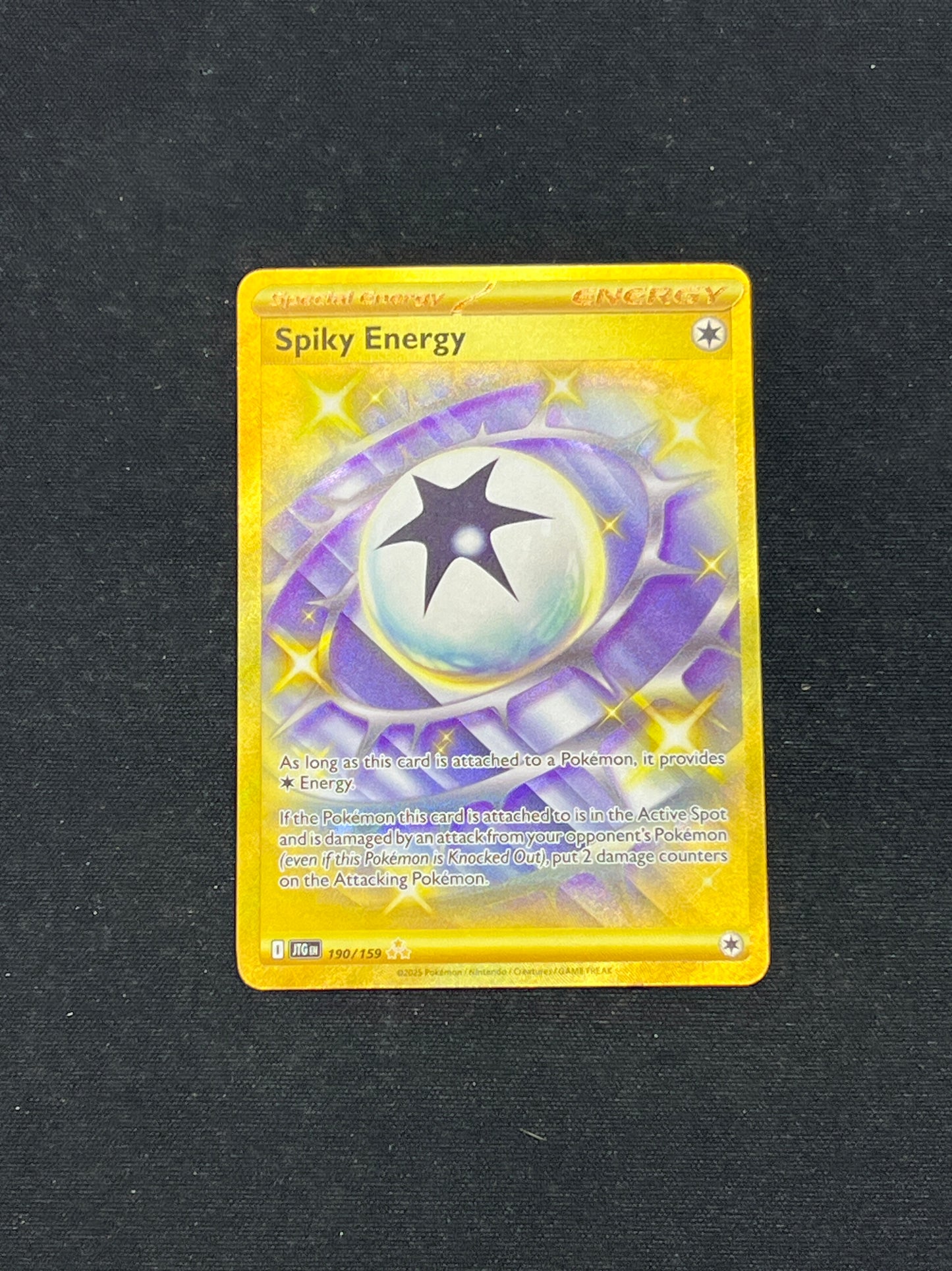 Auction Lot 303: Pokemon Cards Spiky Energy Gold Rare Condition Vary