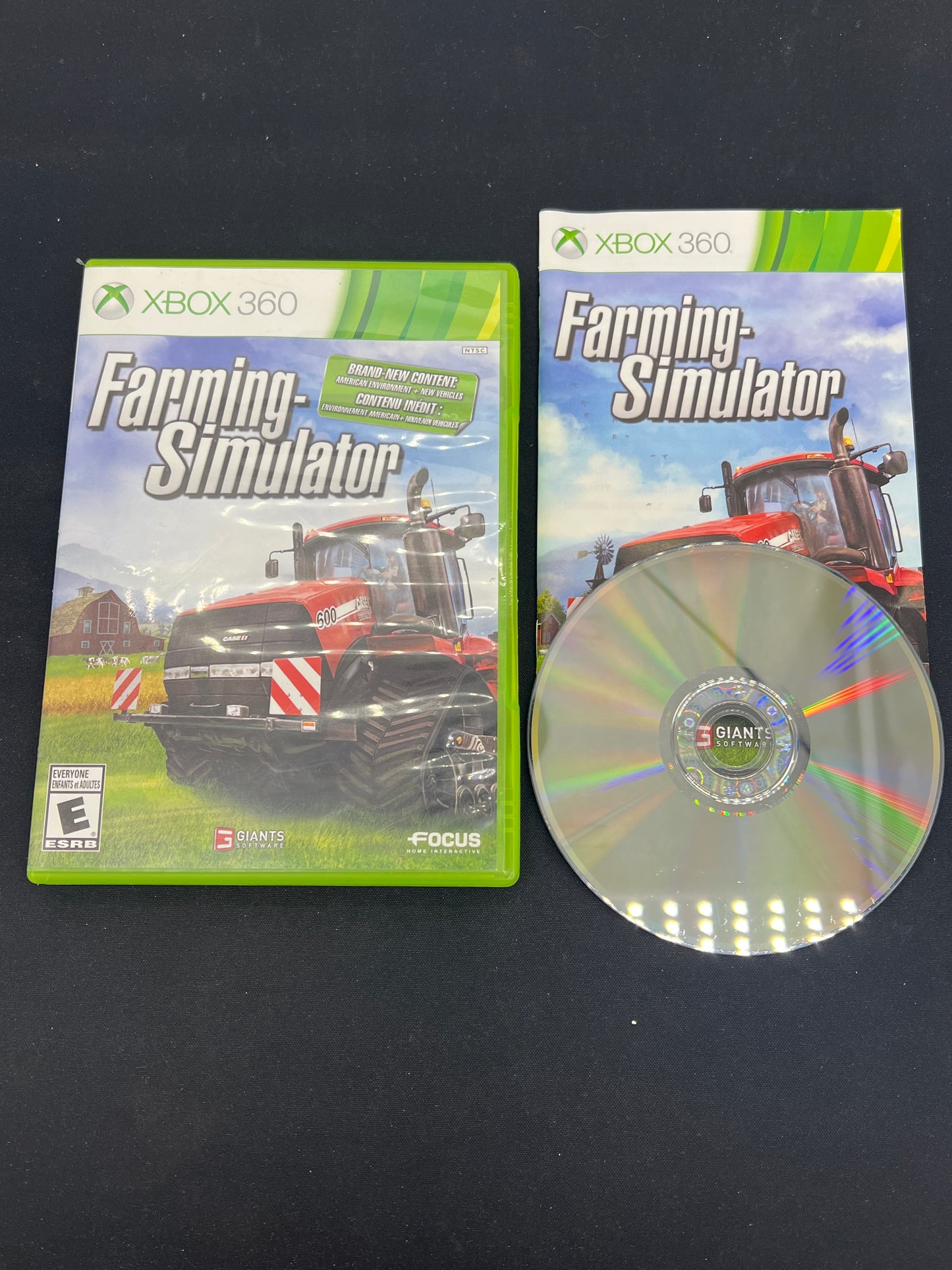 Auction Lot 126: XBOX 360 Video Game Farming Simulator CIB