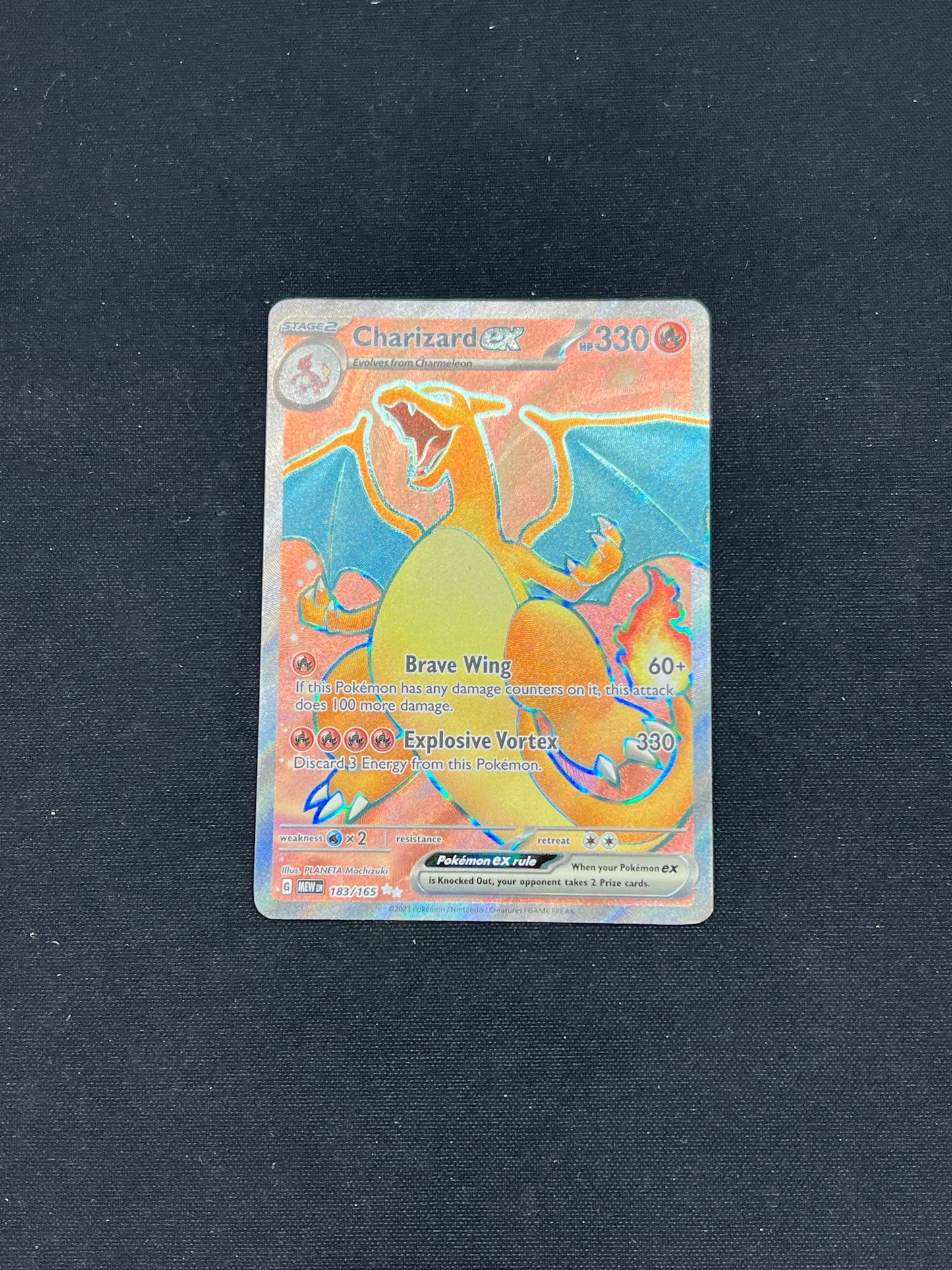Auction Lot 258: Pokemon Cards Charizard EX Full Art 151 Conditions Vary