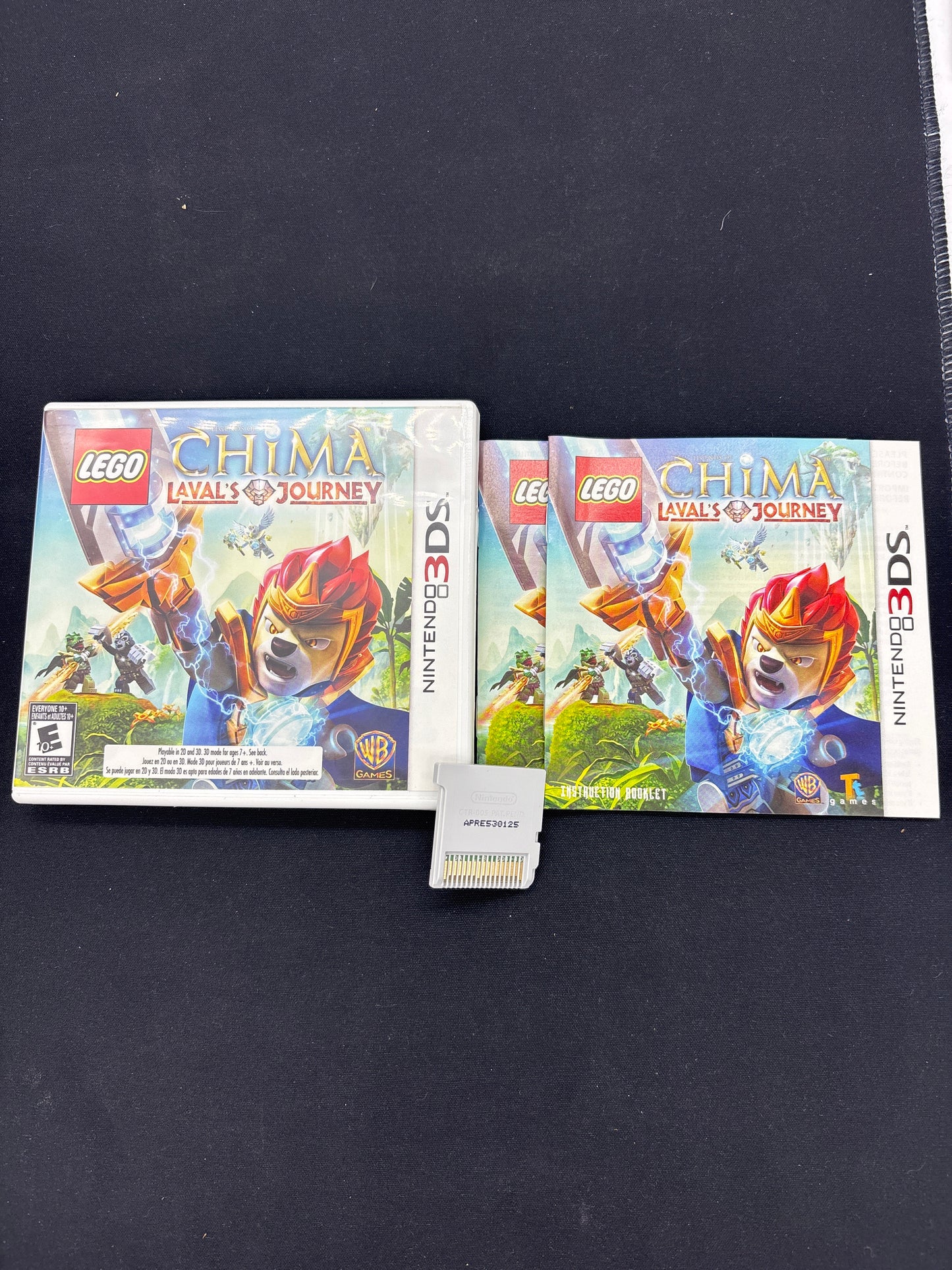 Auction Lot 57: Lego Chima Laval’s Journey Video Game Nintendo 3DS CIB