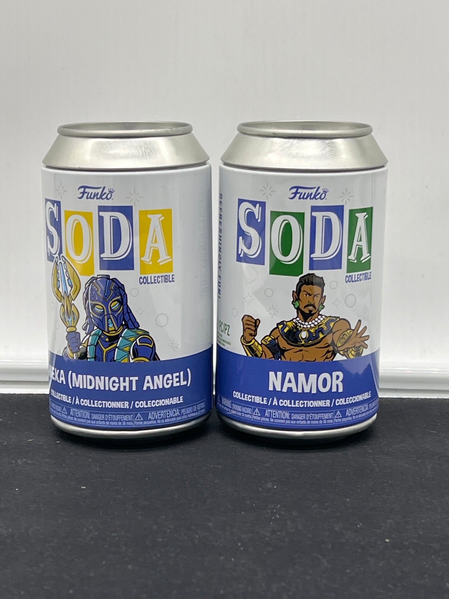 Auction Lot 24: Funko Soda Lot of 2 Aneka & Namor