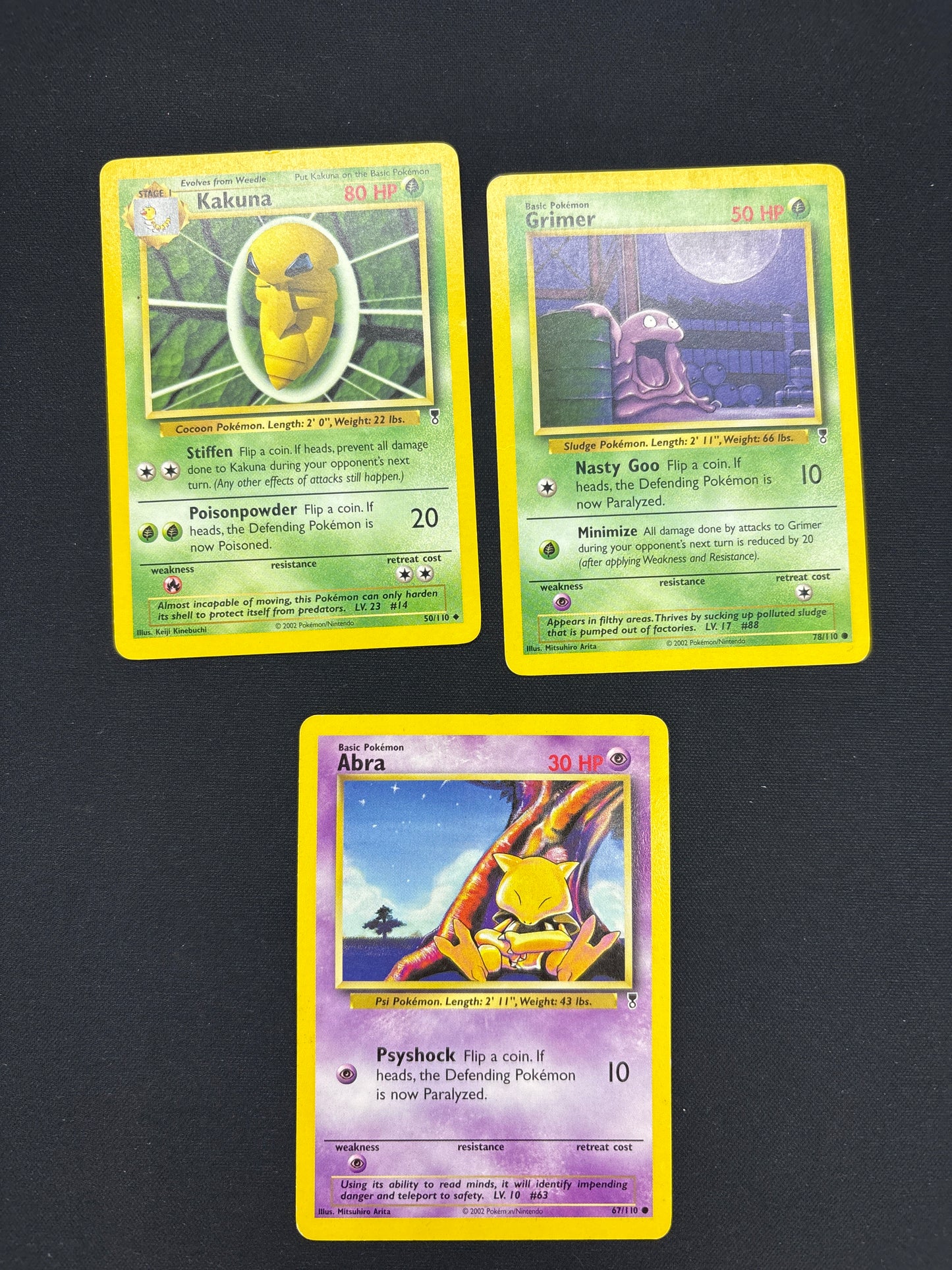 Auction Lot 39: Pokemon WOTC Legendary Collection Card Lot Conditions Vary