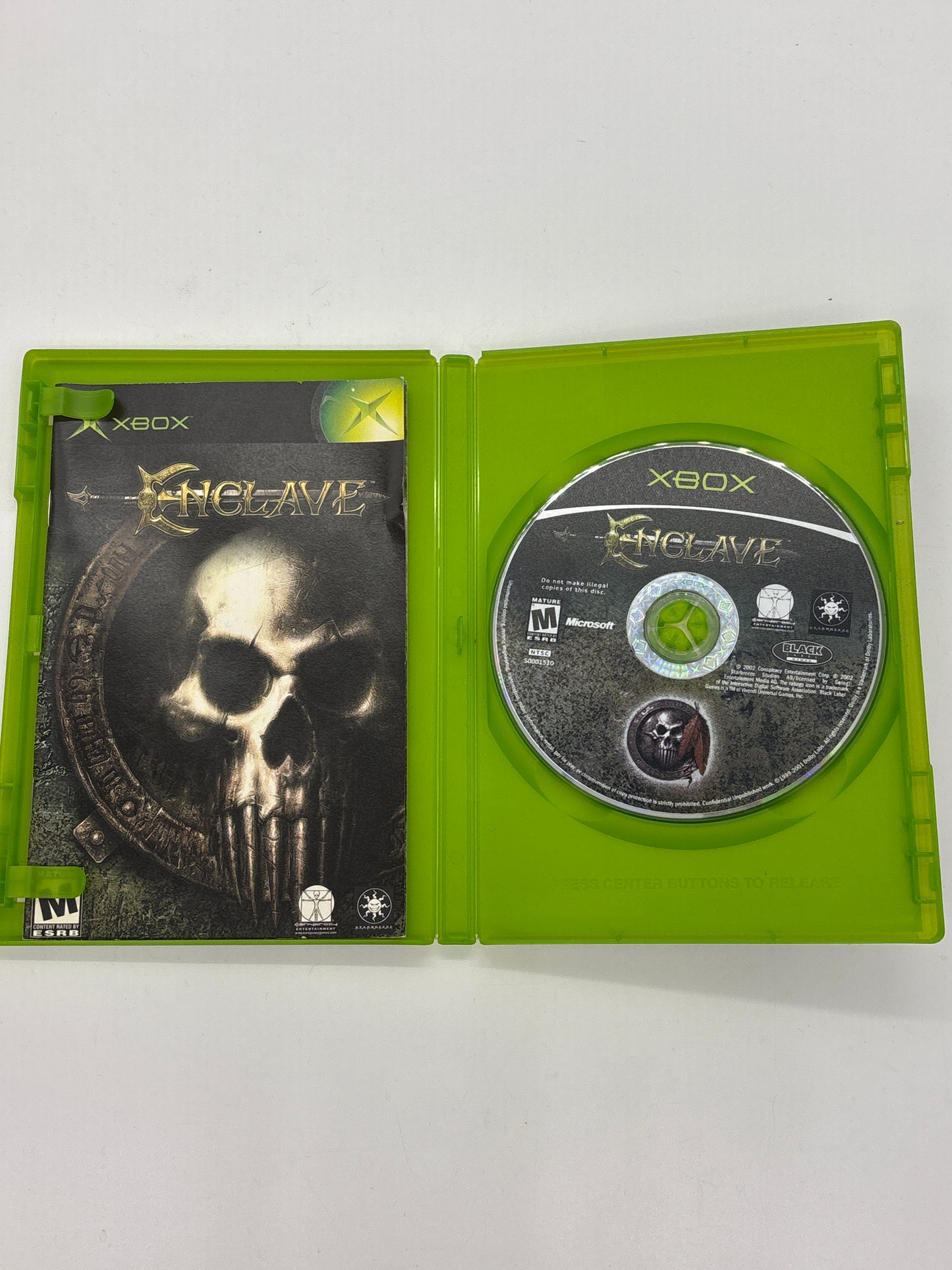 Auction Lot 77: XBOX Englave CIB