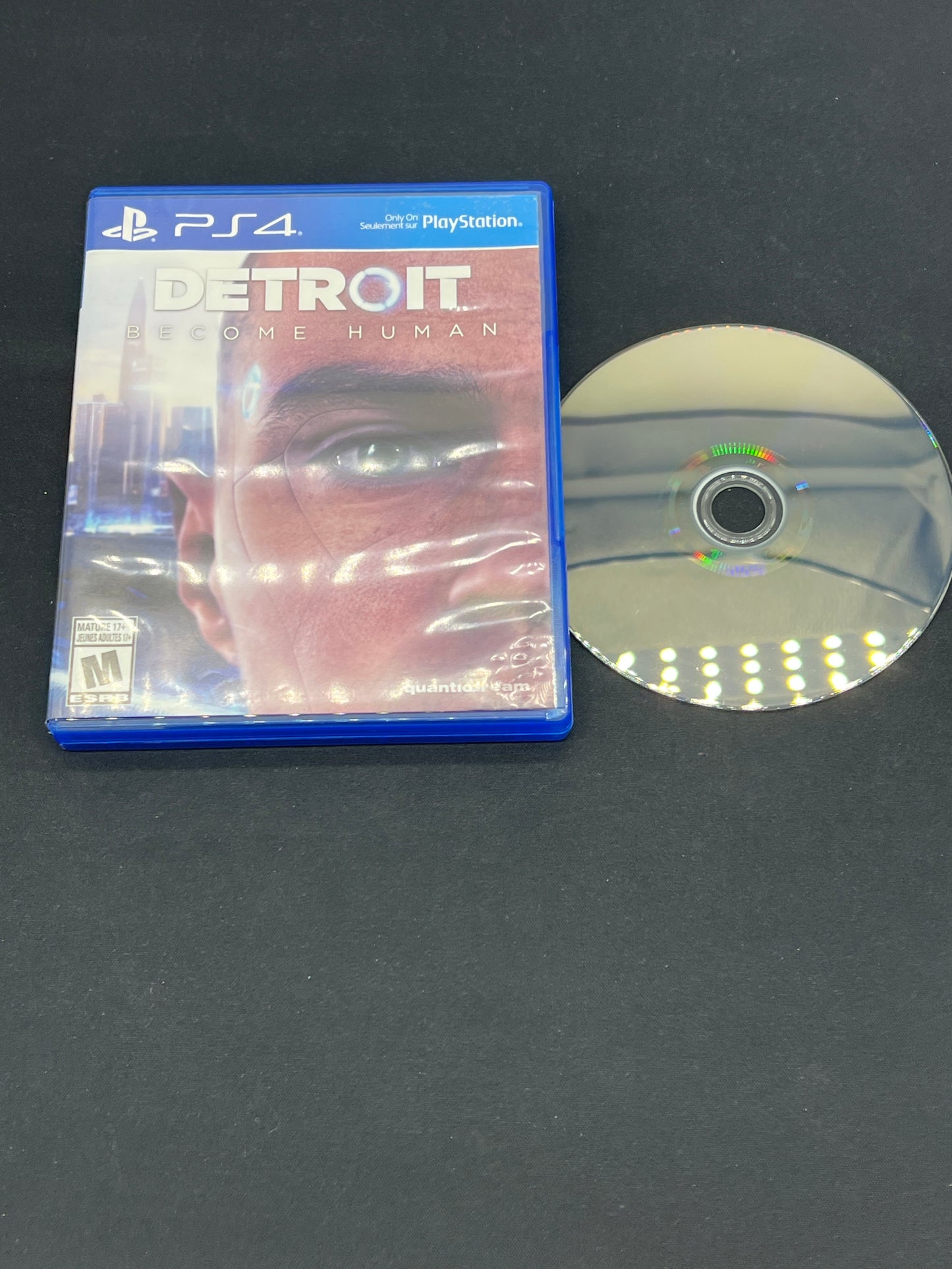 Auction Lot 198: Playstation4 Detroit Become Human Disc & Case