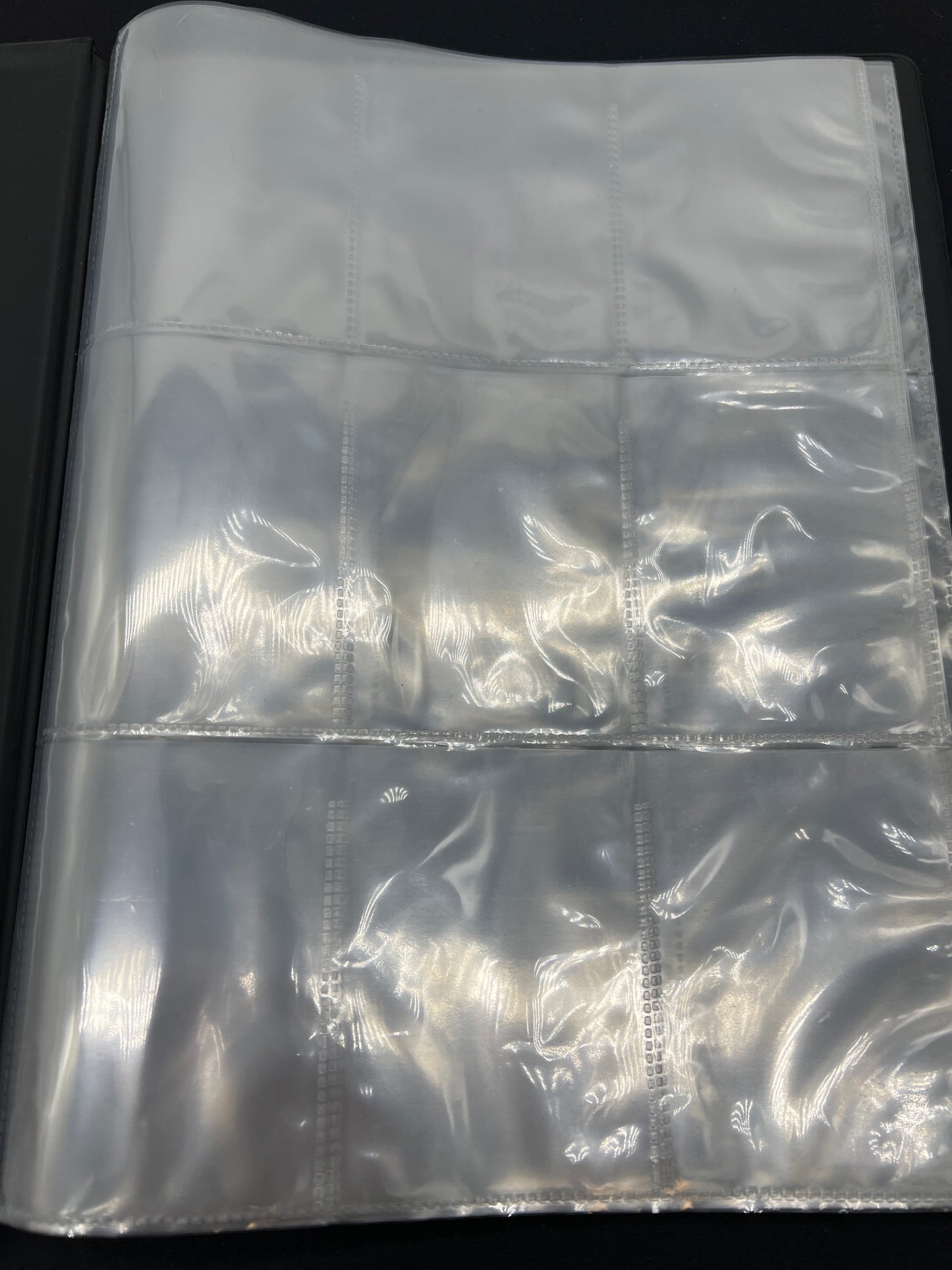 Auction Lot 242: Ultra Pro Collectors Album 9 Pocket Ringless Binder Top Loading Pages Used