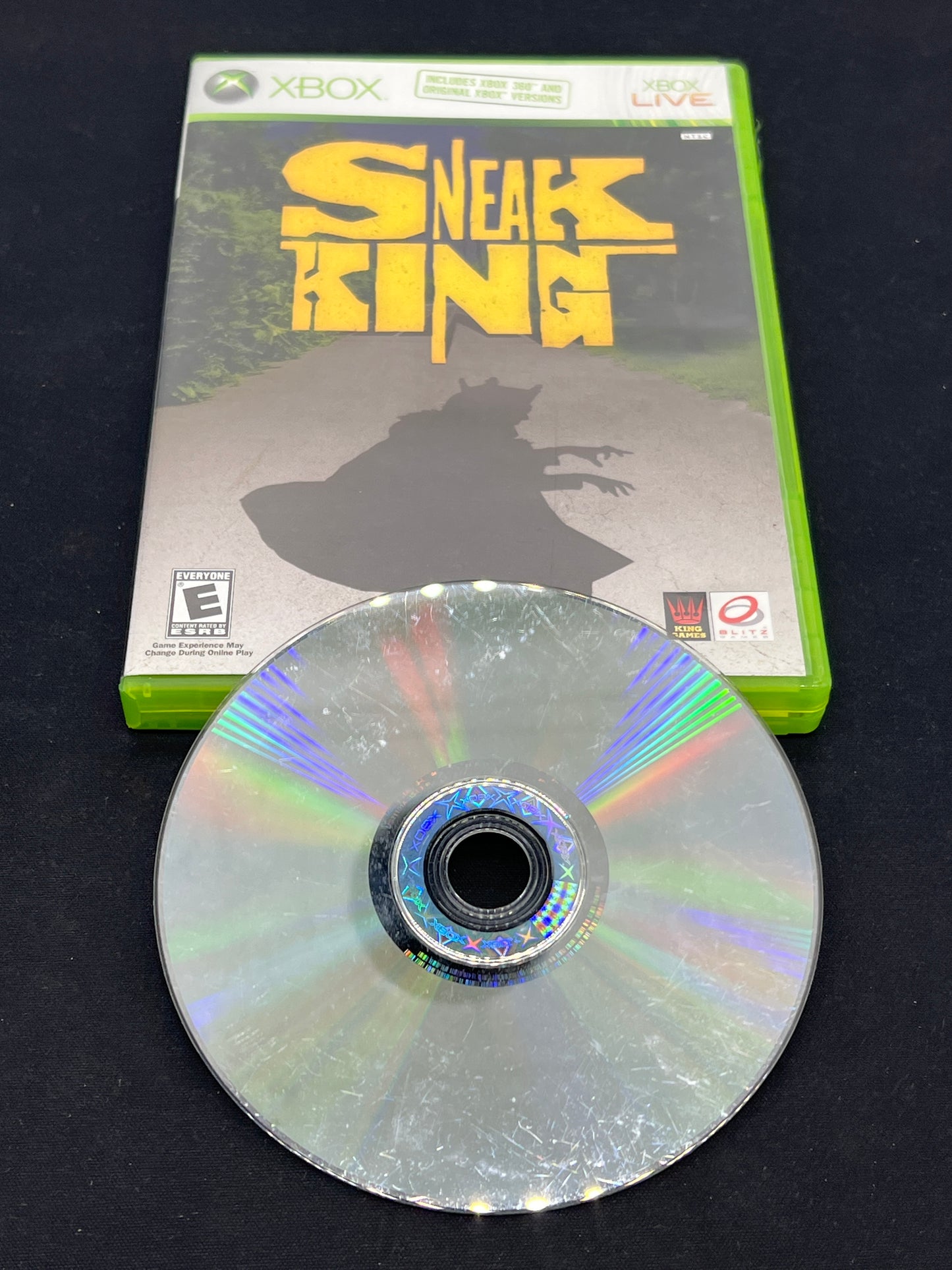 Auction Lot 179: XBOX 360 Video Game Sneak King