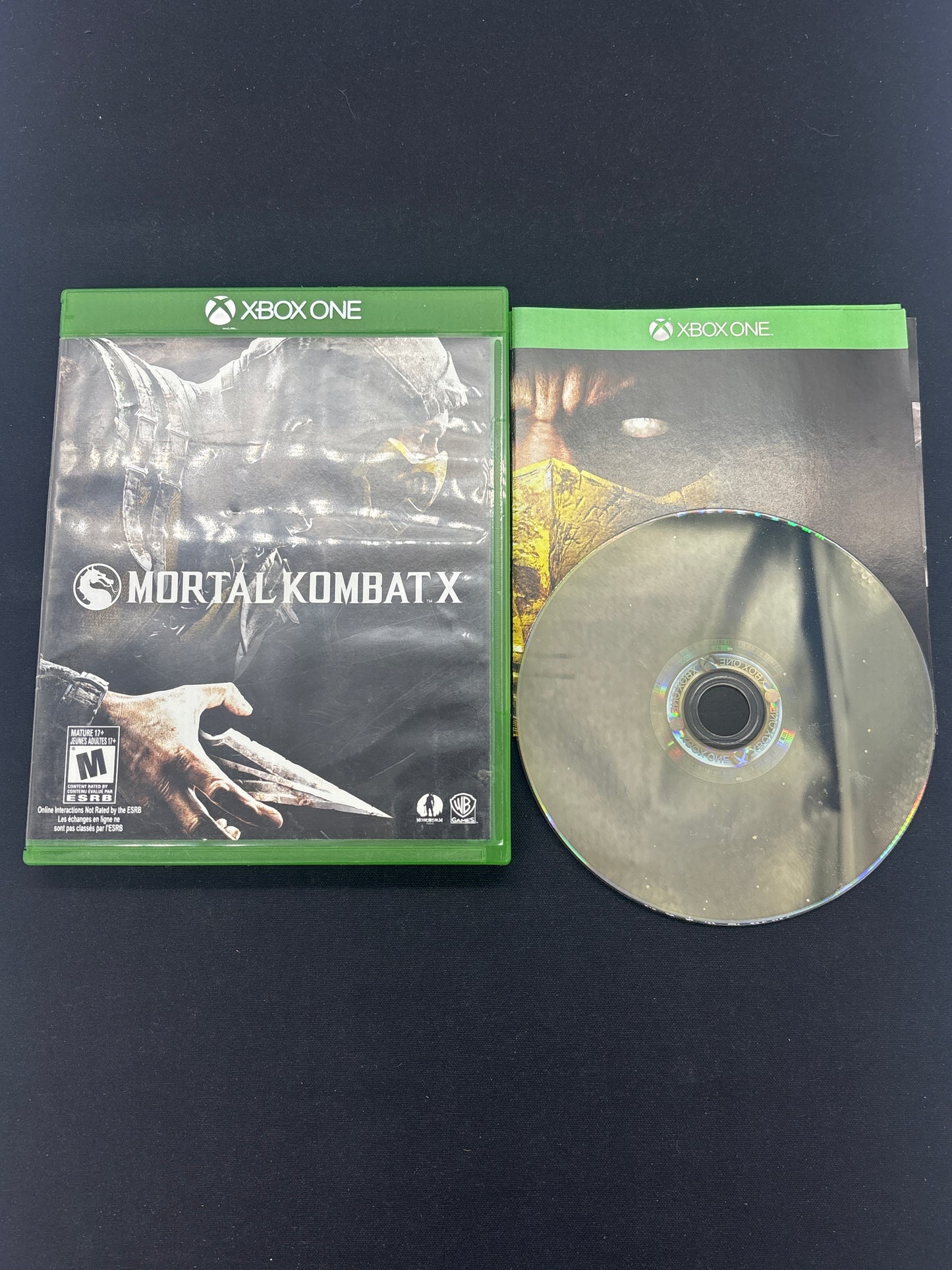 Auction Lot 152: Mortal Kombat X Video Game XBOX One CIB