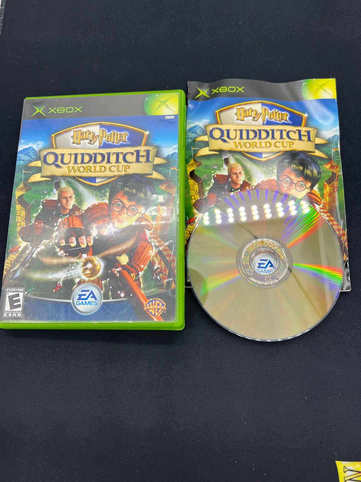 Auction Lot 164: XBOX Video Game Harry Potter Quidditch World Cup CIB