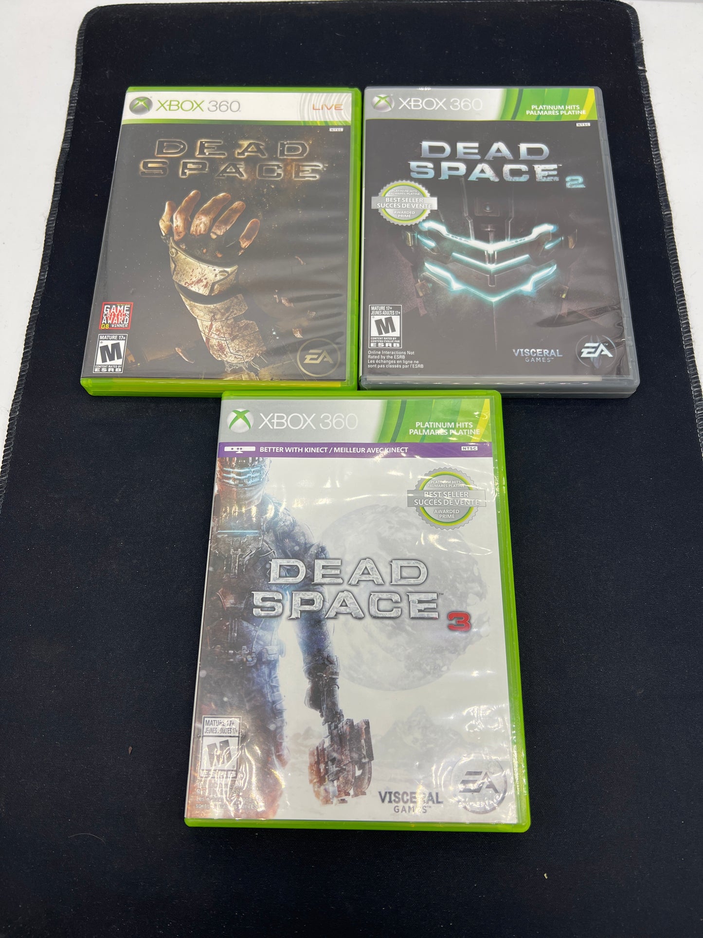 Auction Lot 207: XBOX 360 Video Game Dead Space Trilogy 1 2 CIB 3