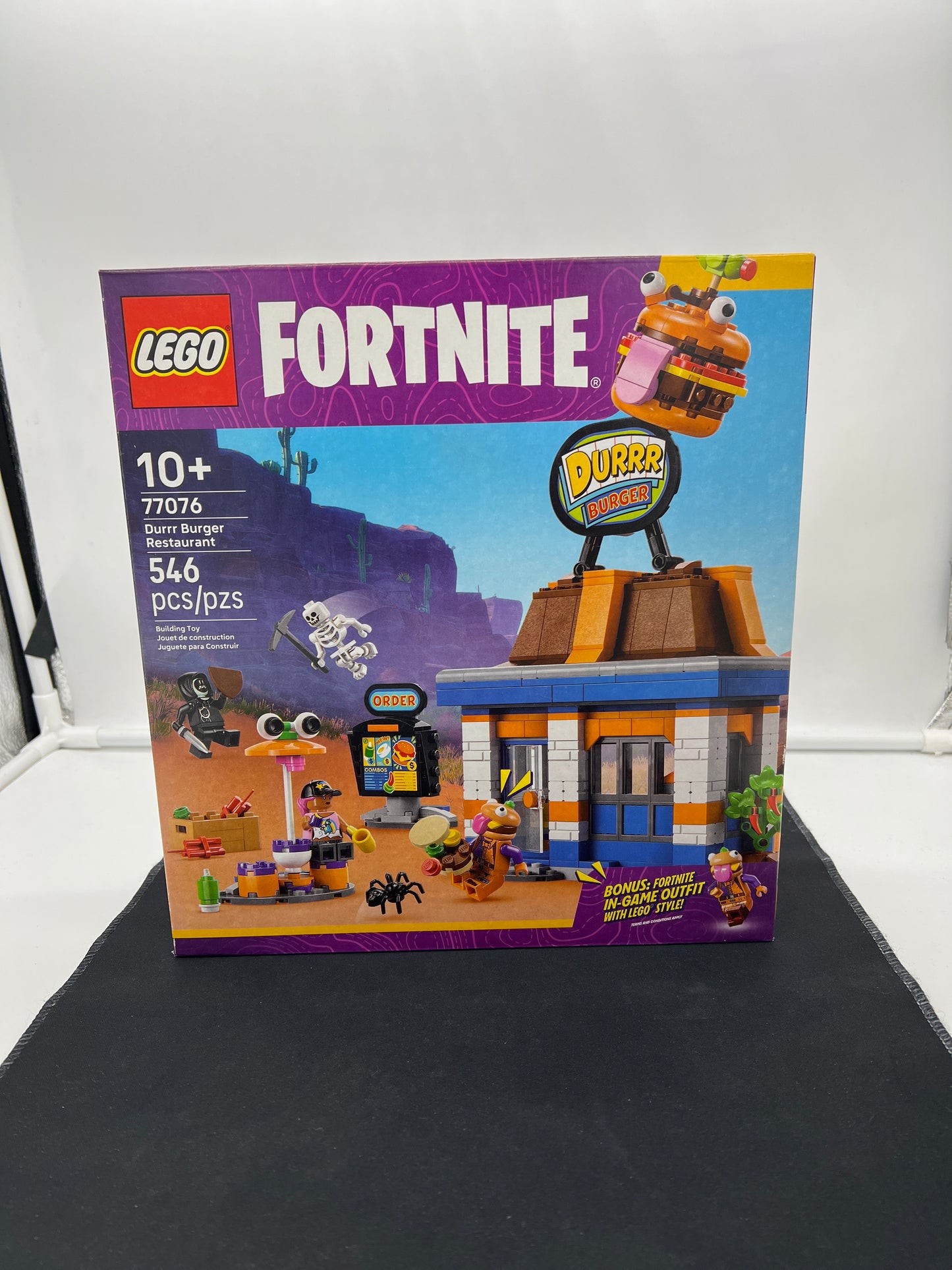 Auction Lot 2: Lego Fortnite 77076 Durrr Burger Restaurant Sealed