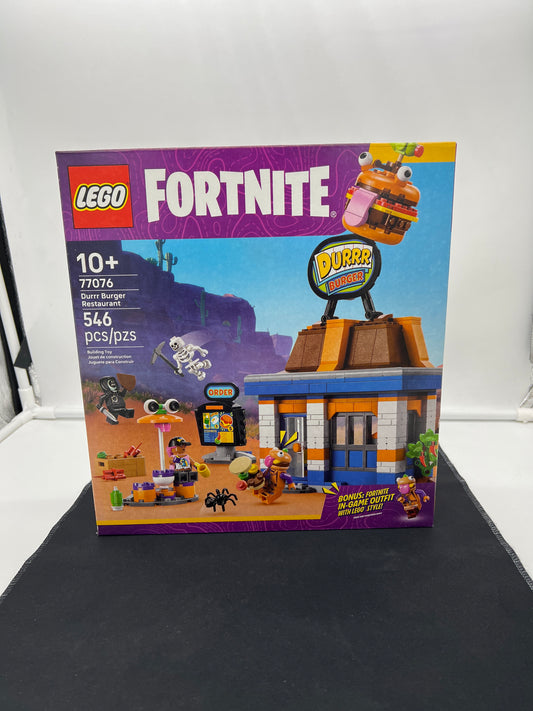 Auction Lot 2: Lego Fortnite 77076 Durrr Burger Restaurant Sealed
