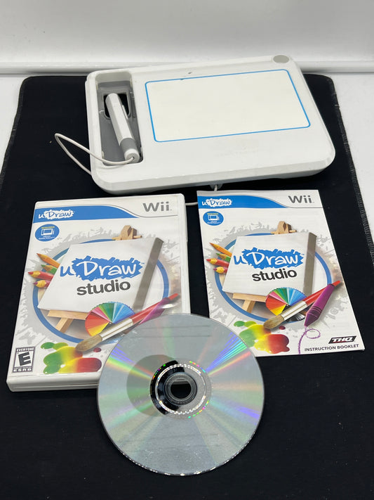 Auction Lot 115: Nintendo Wii UDraw Studio Video Game with Game Board Untested