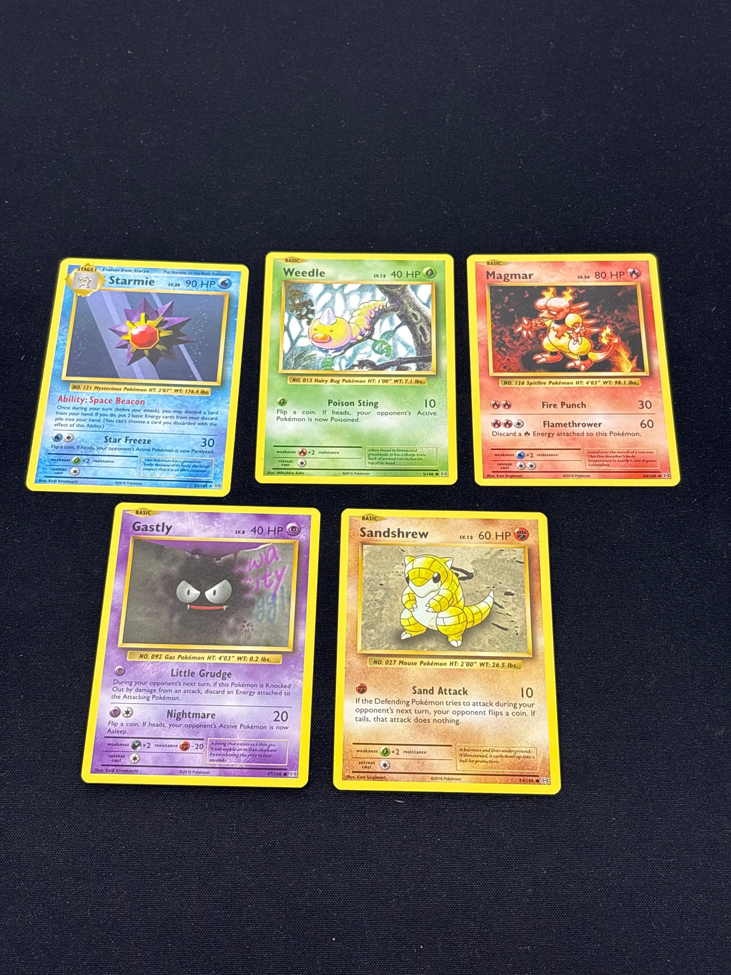 Auction Lot 331: Pokemon Cards Assorted Lot of XY Evolutions Common Uncommons Conditions Vary