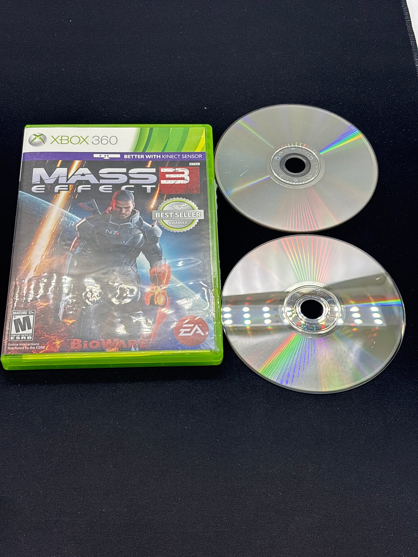 Auction Lot 103: XBOX 360 Mass Effect 3 with Case & Disc