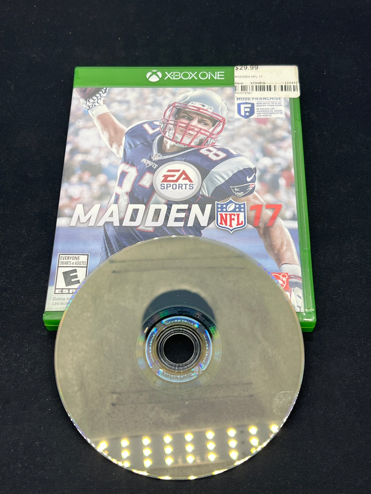 Auction Lot 201: XBOX ONE Video Game Lot of 3 Madden