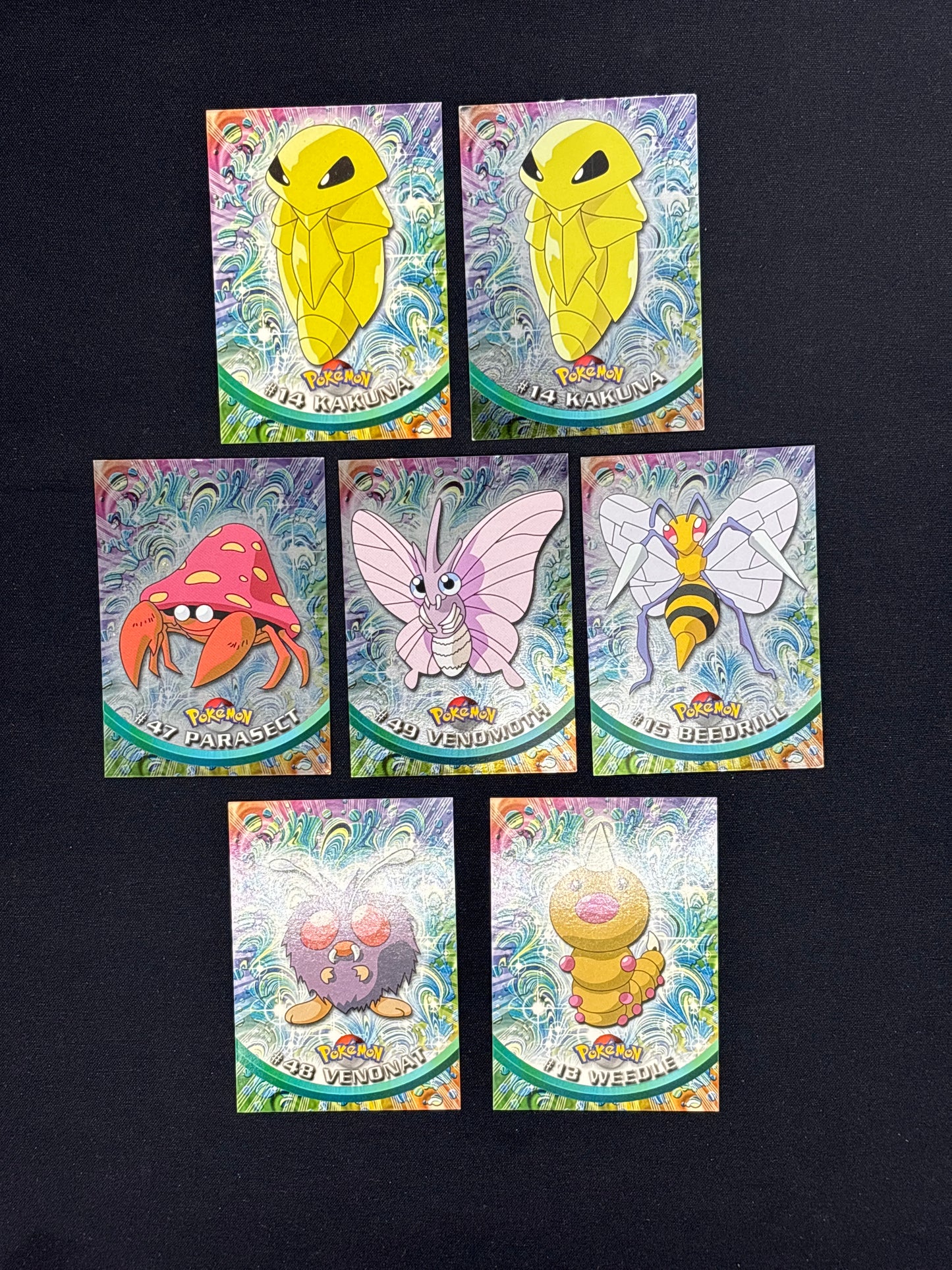 Auction Lot 94: Pokemon Topps Chrome Card Lot 6 Conditions Vary