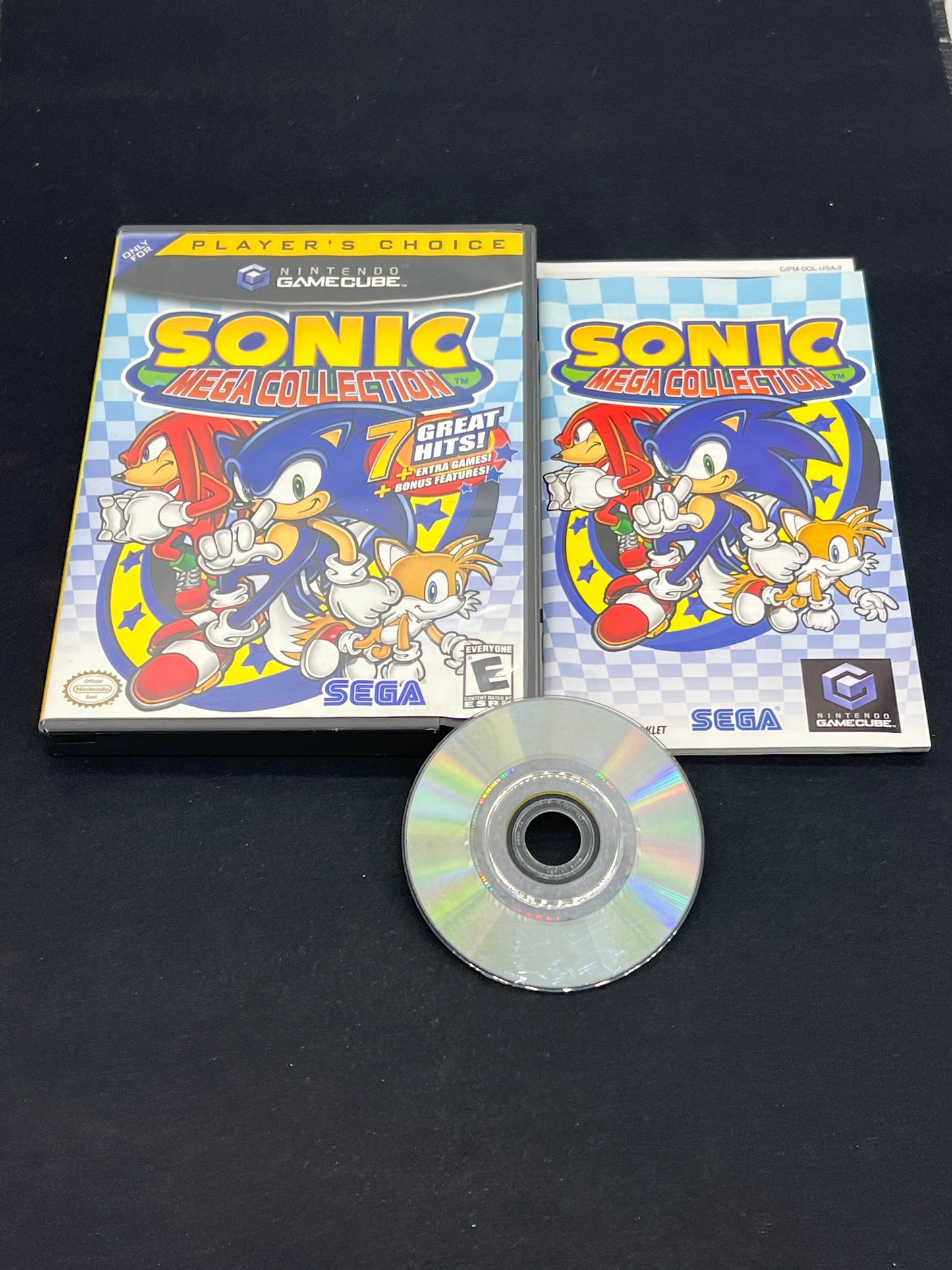 Auction Lot 74: Nintendo Gamecube Video Game Sonic Mega Collection CIB