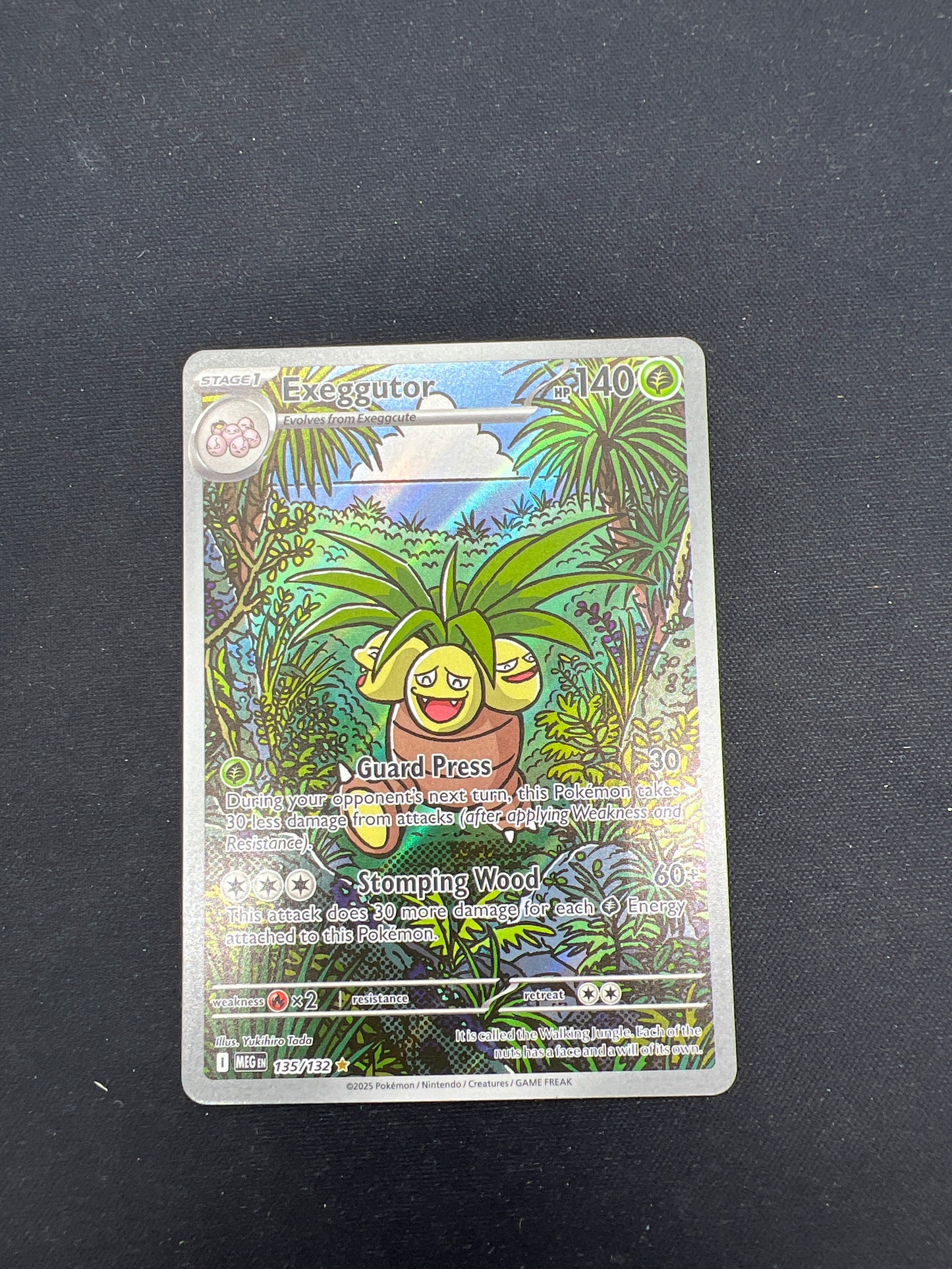 Auction Lot 217: Pokemon Cards Exeggutor IR Mega Evolutions Conditions Vary