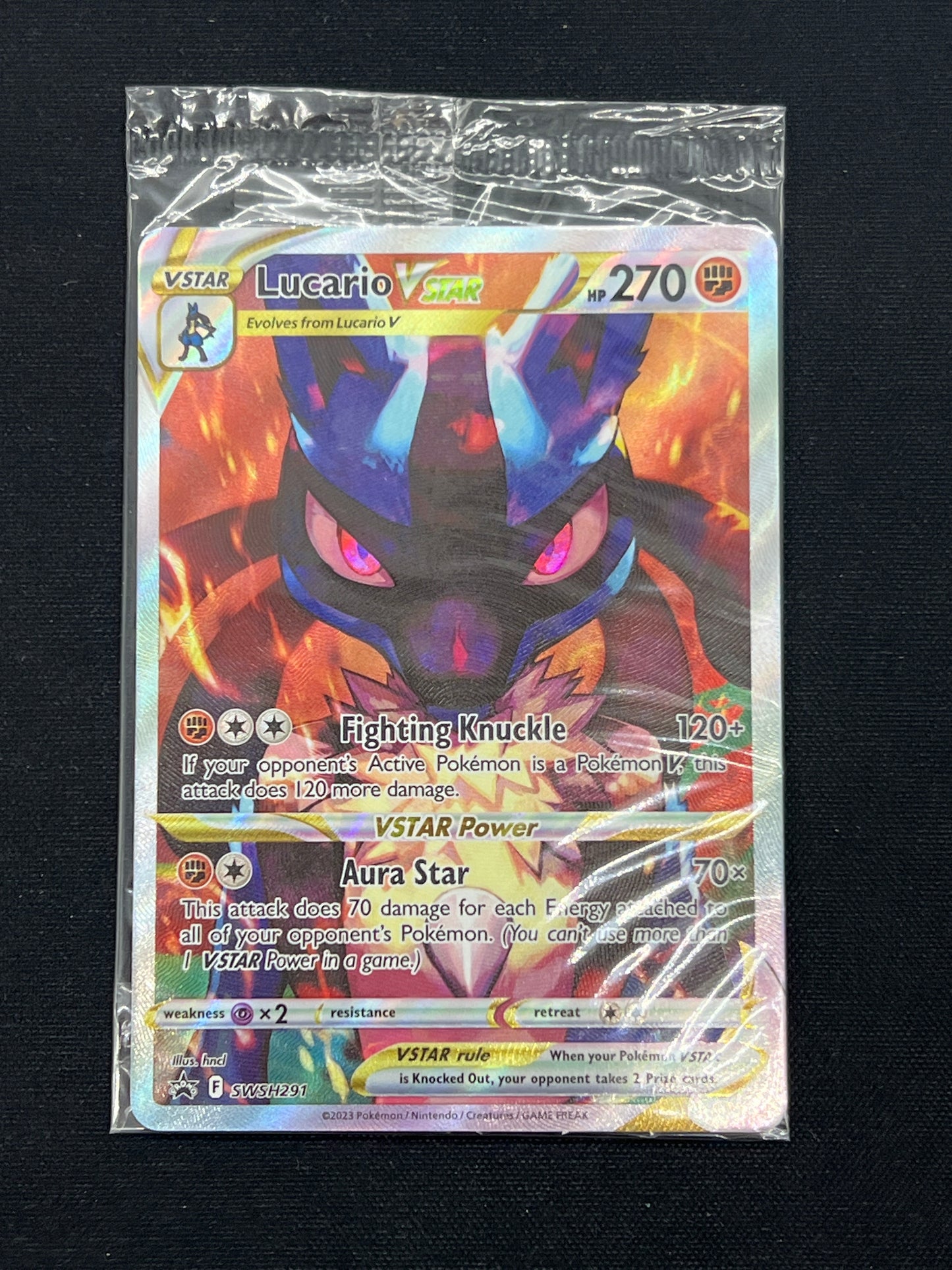 Auction Lot 413: Pokemon Cards Lucario VSTAR ETB Crown Zenith Sealed Promo Conditions Vary