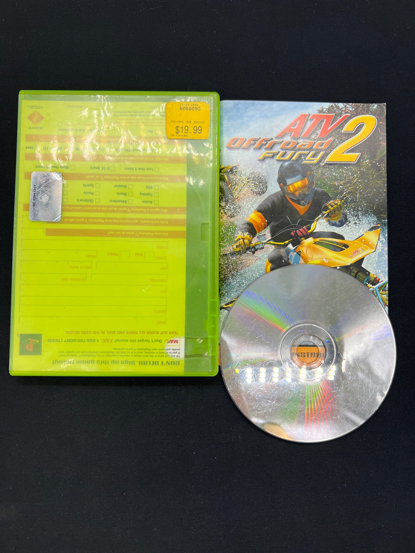 Auction Lot 138: ATV Offroad Fury 2 PS2