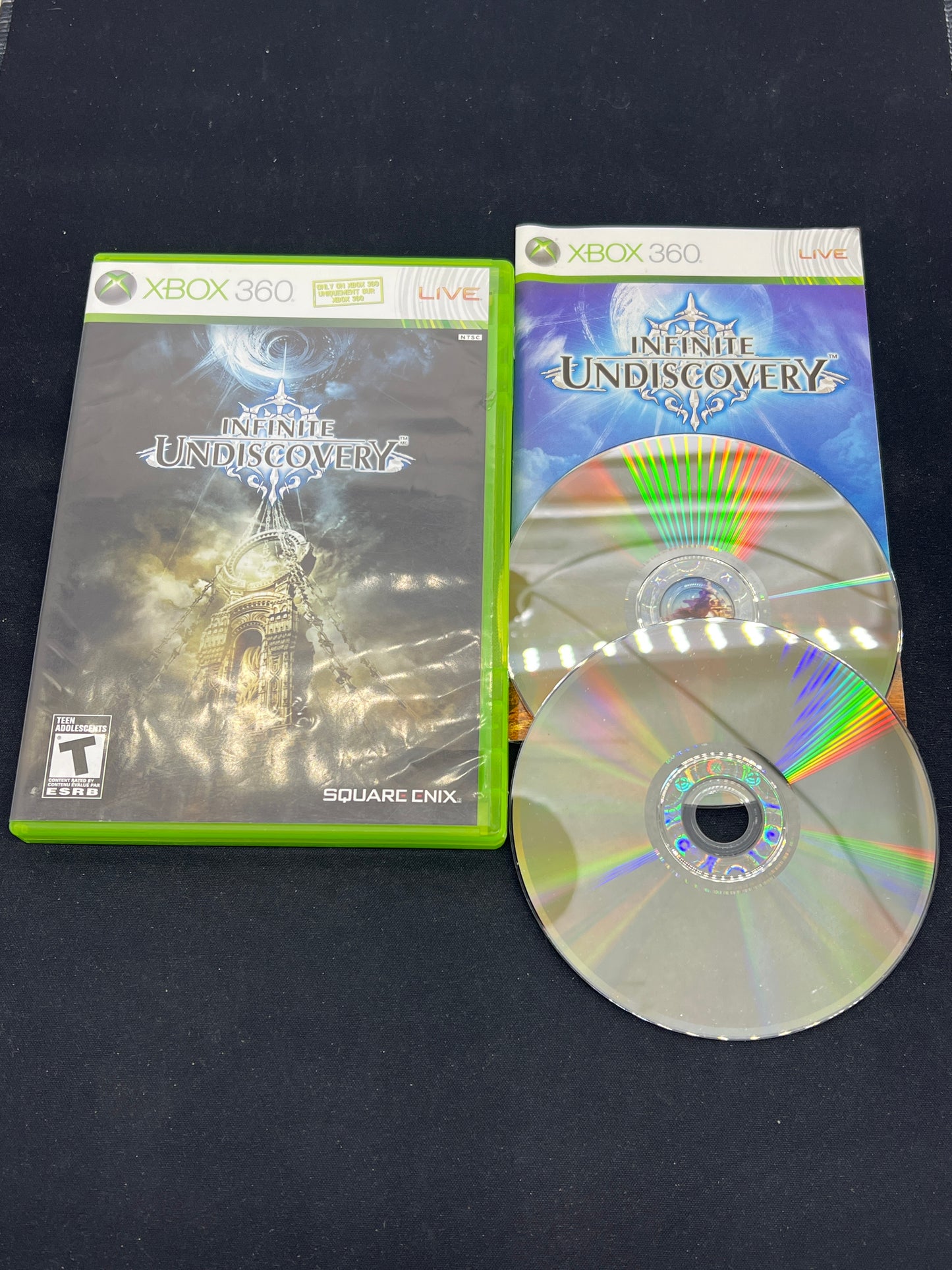 Auction Lot 105: XBOX 360 Video Game Infinite Undiscovery CIB