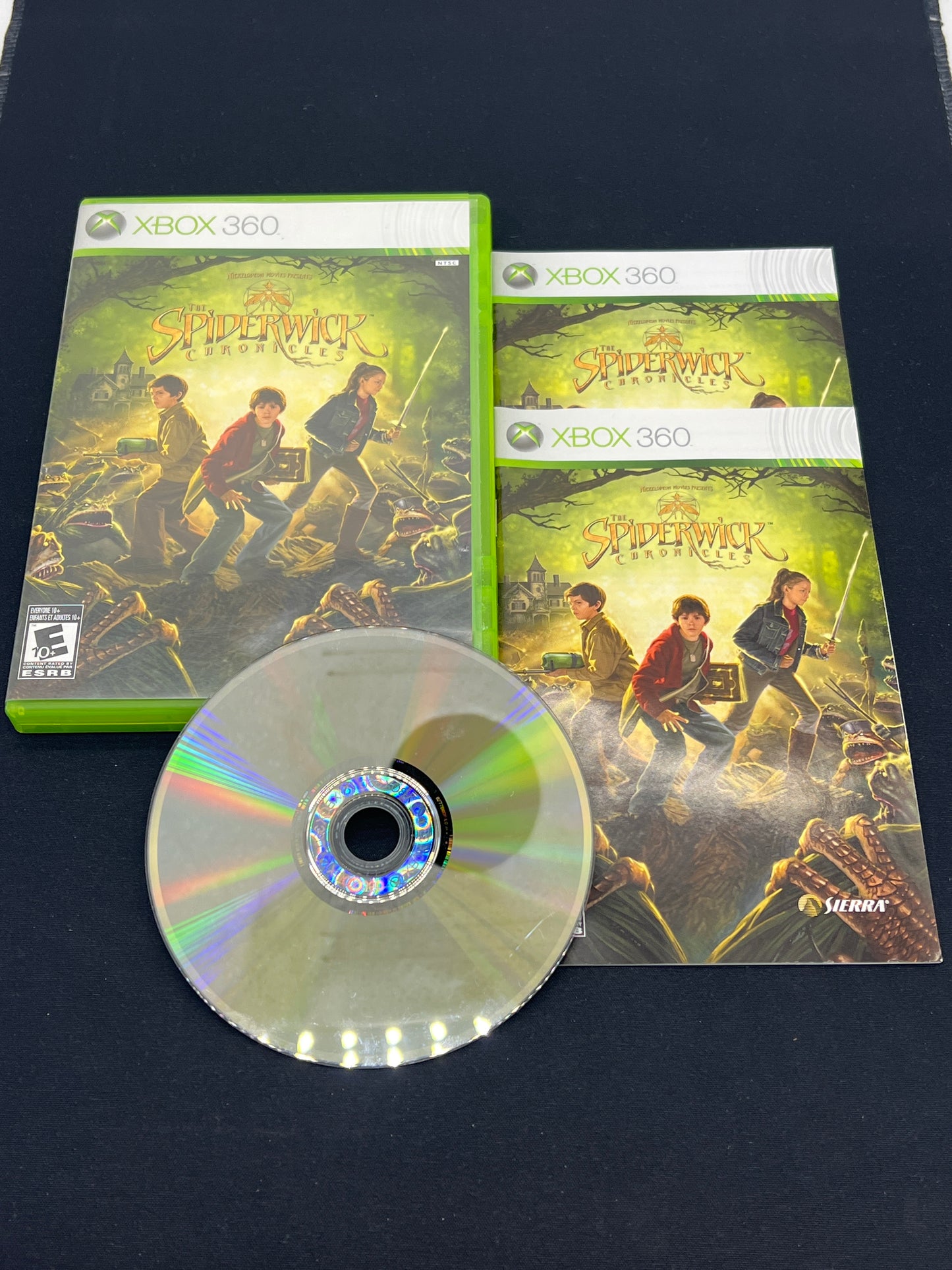Auction Lot 141: XBOX 360 Video Game The Spiderwick Chronicles CIB