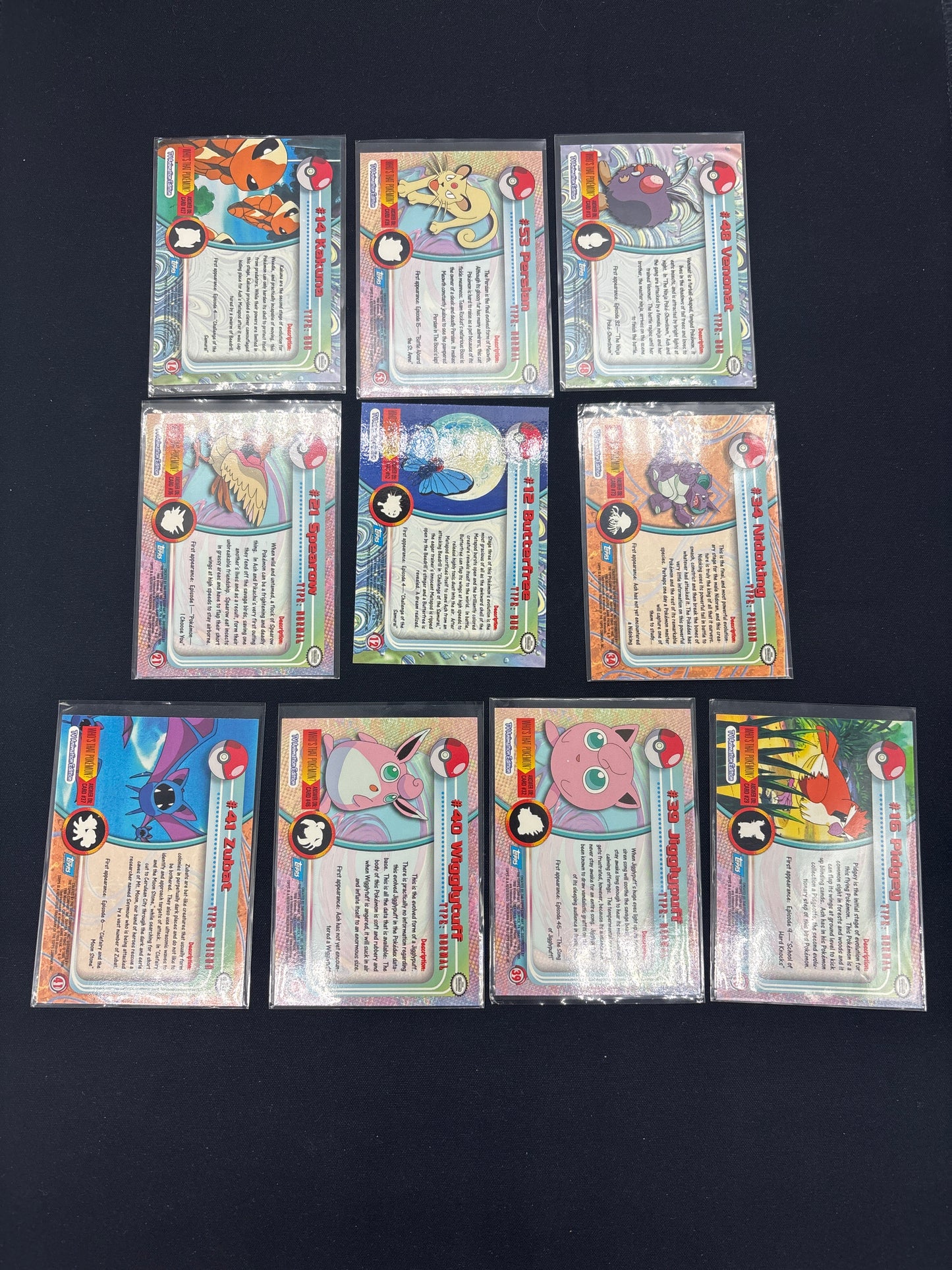 Auction Lot 90: Pokemon Topps Chrome Card Lot Conditions Vary