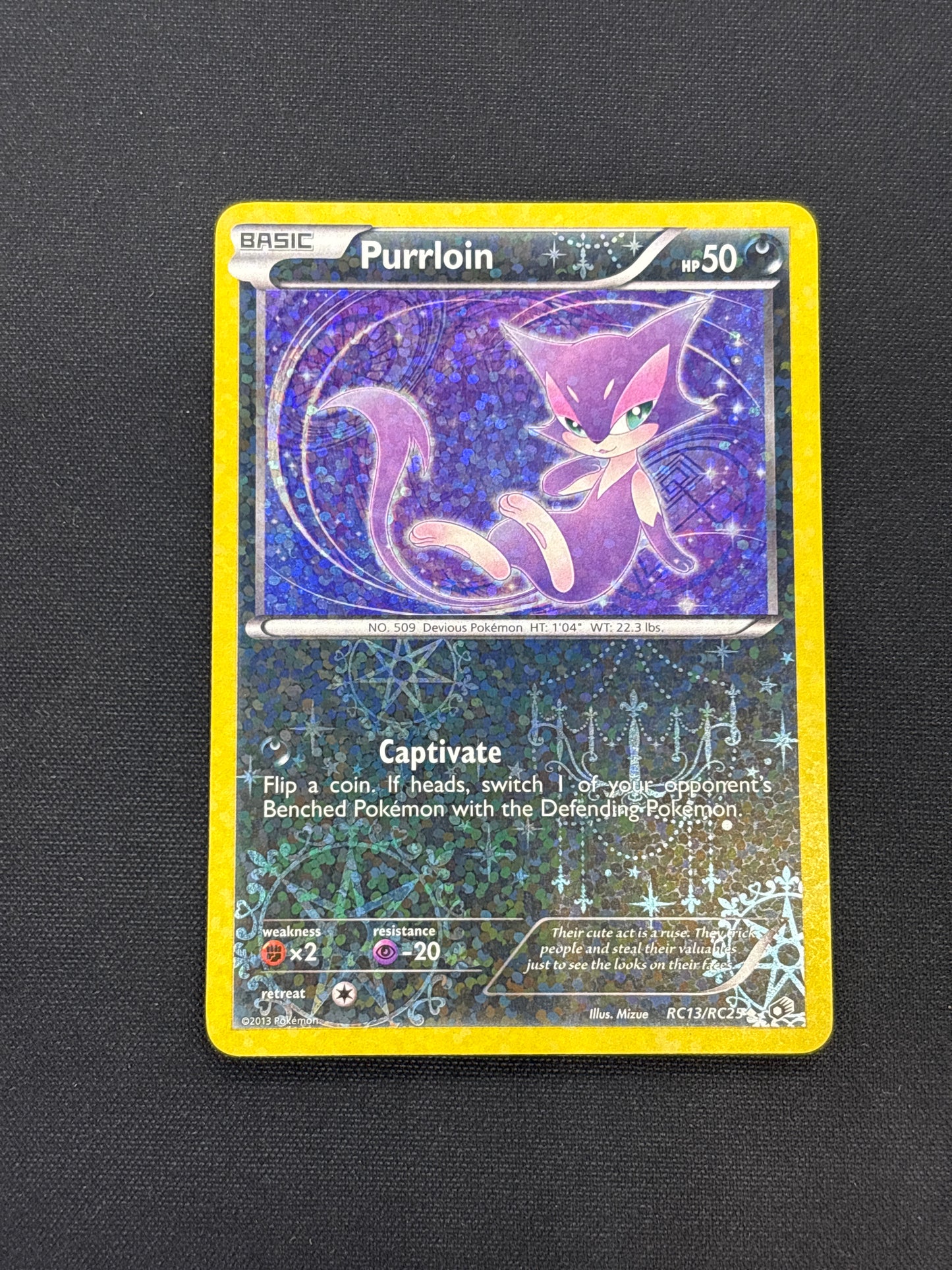 Auction Lot 155: Purrloin RC12/25 Holo Card Lot Conditions Vary