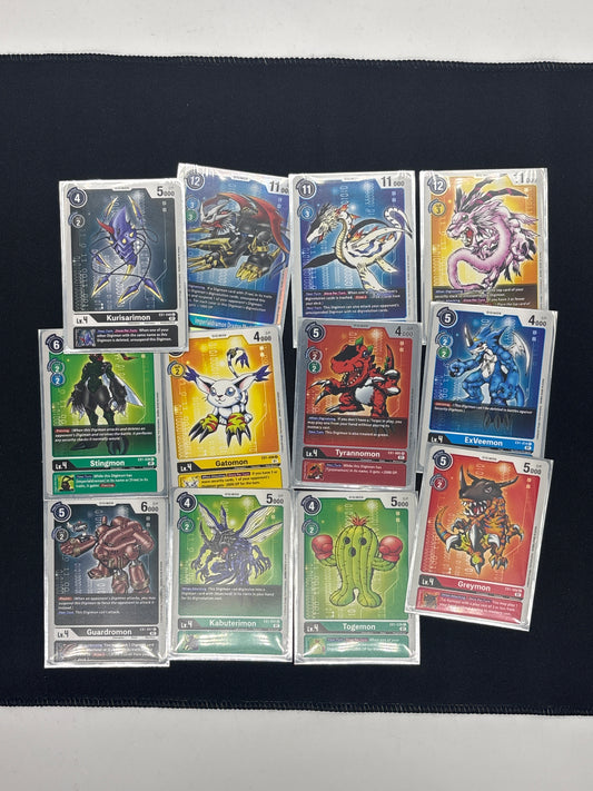 Auction Lot 37: Digimon TCG Card Lot 1 Conditions Vary