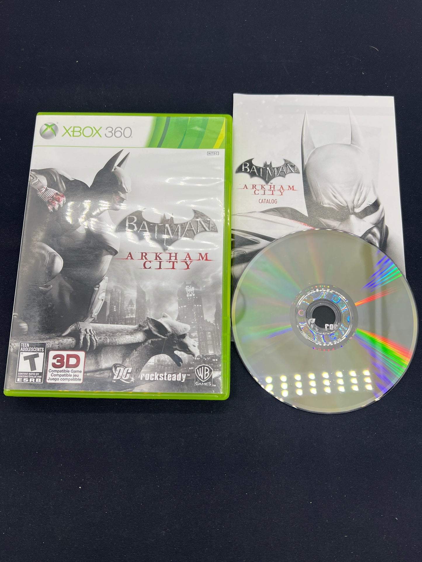 Auction Lot 20: XBOX 360 Video Game Batman Arkham City CIB