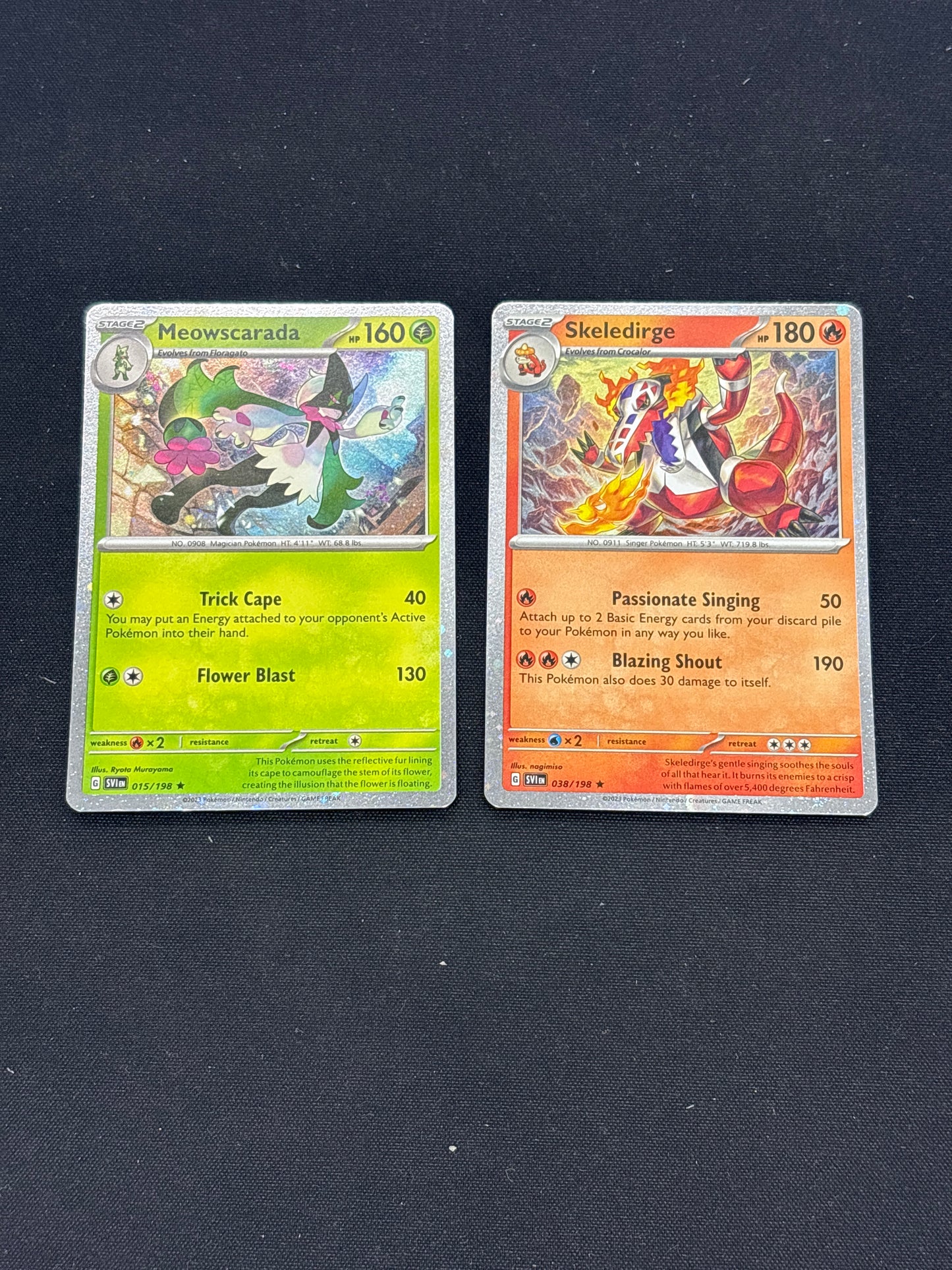 Auction Lot 476: Pokemon Cards SV Cosmo Holo Promo Card Lot Conditions Vary