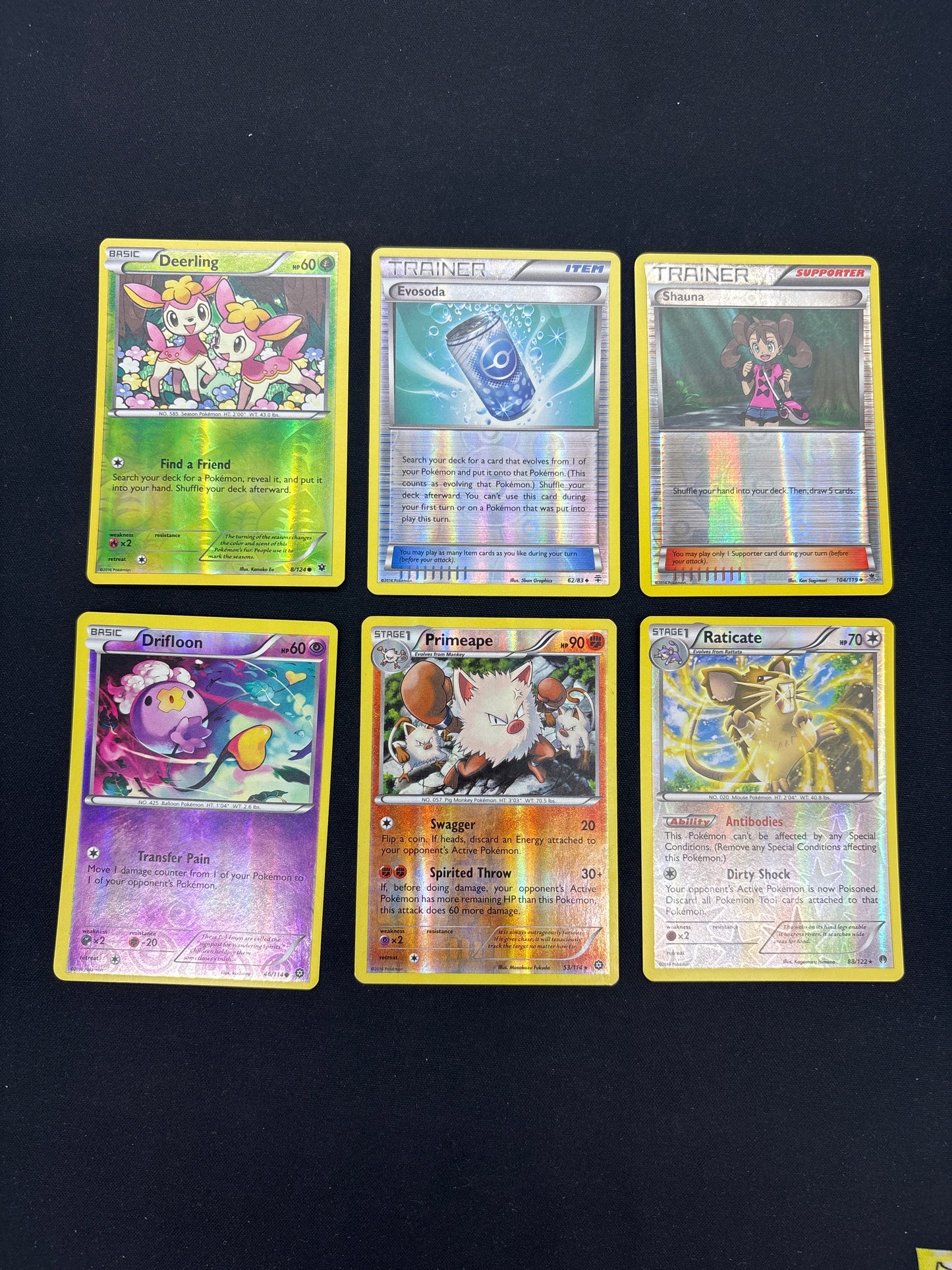 Auction Lot 254: Pokemon Reverse Holo Card Lot 4 Conditions Vary