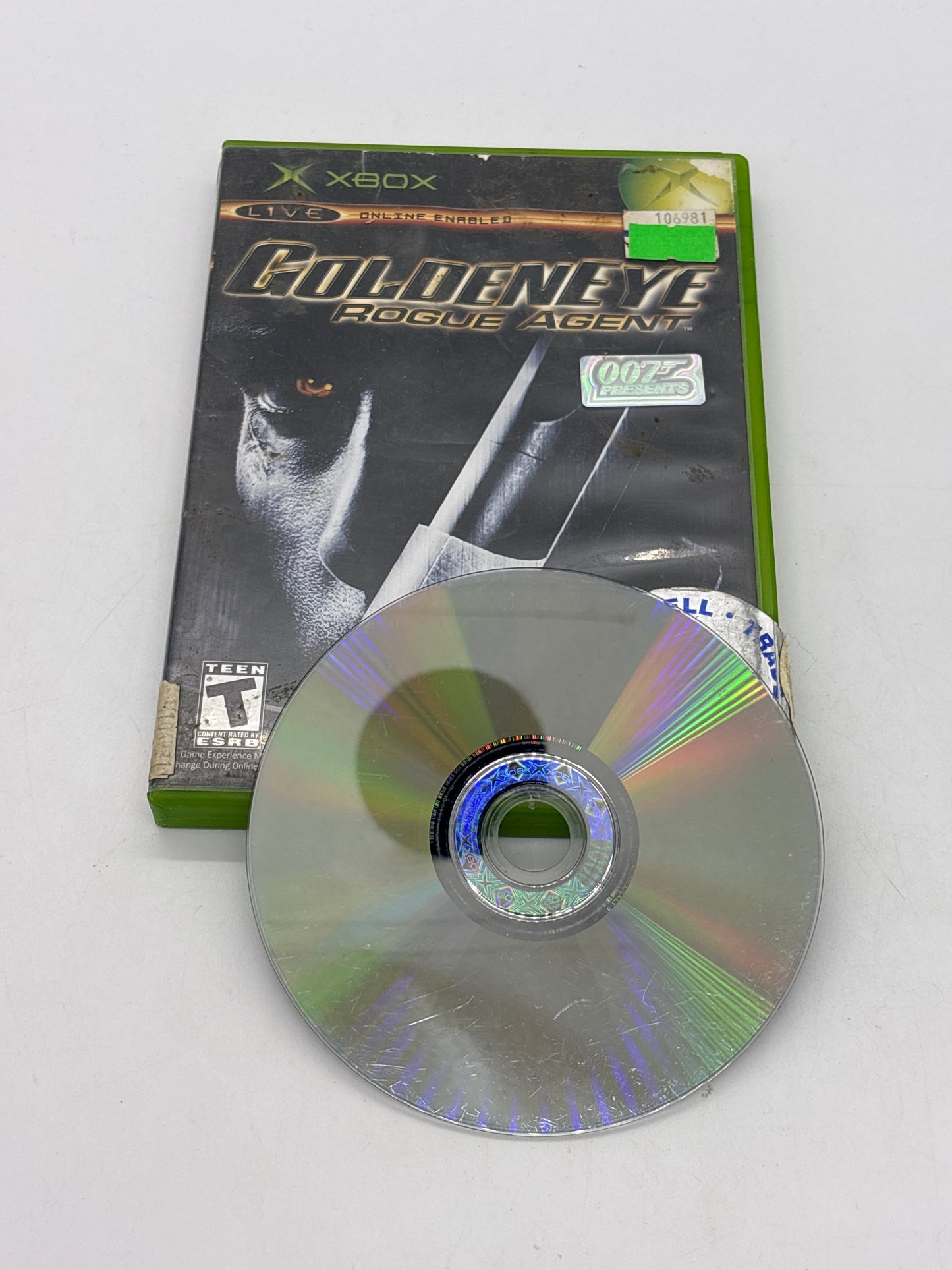 Auction Lot 142: Goldeneye Rogue Agent Video Game XBOX