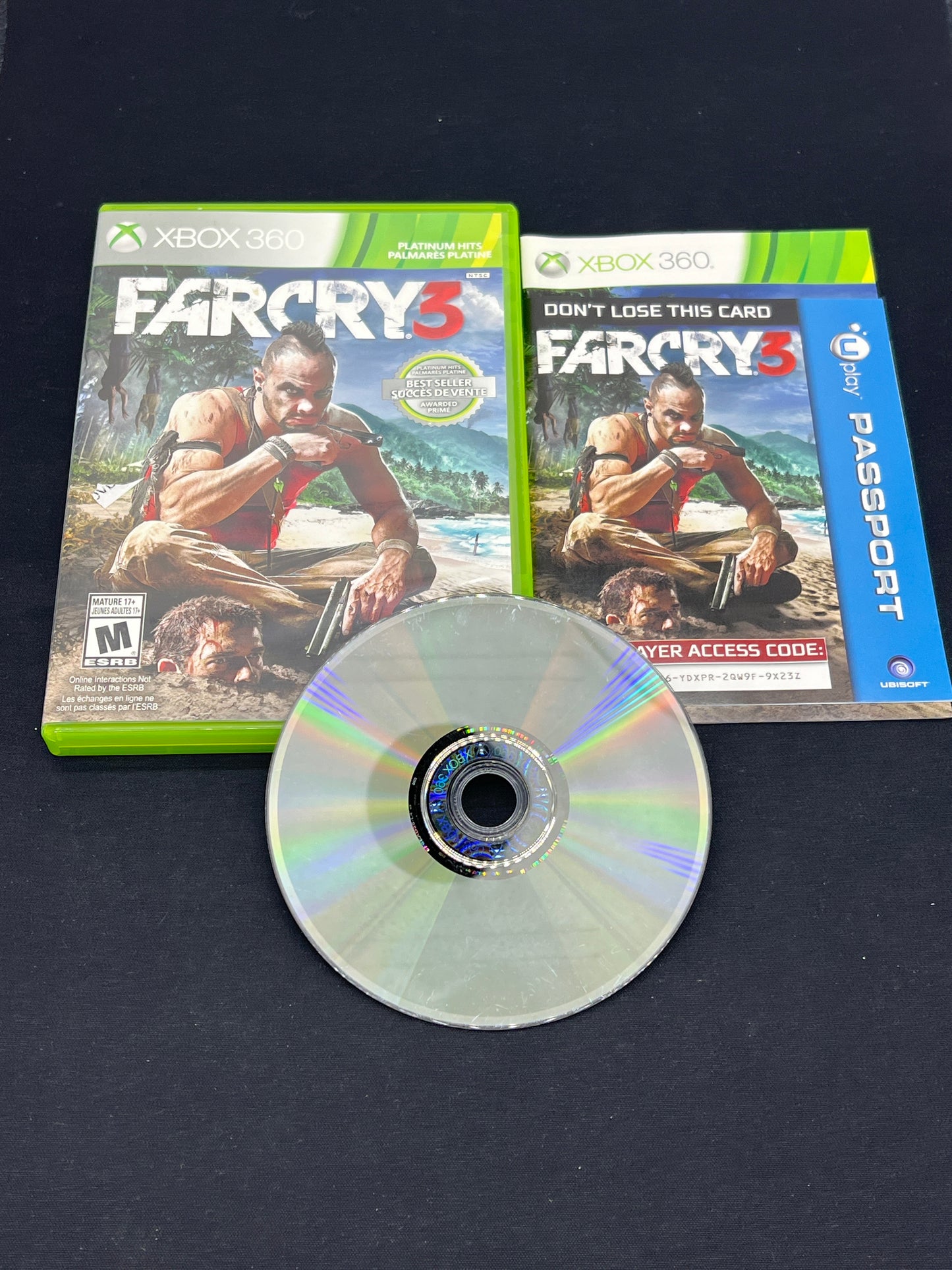 Auction Lot 176: Xbox 360 Farcry 3 CIB