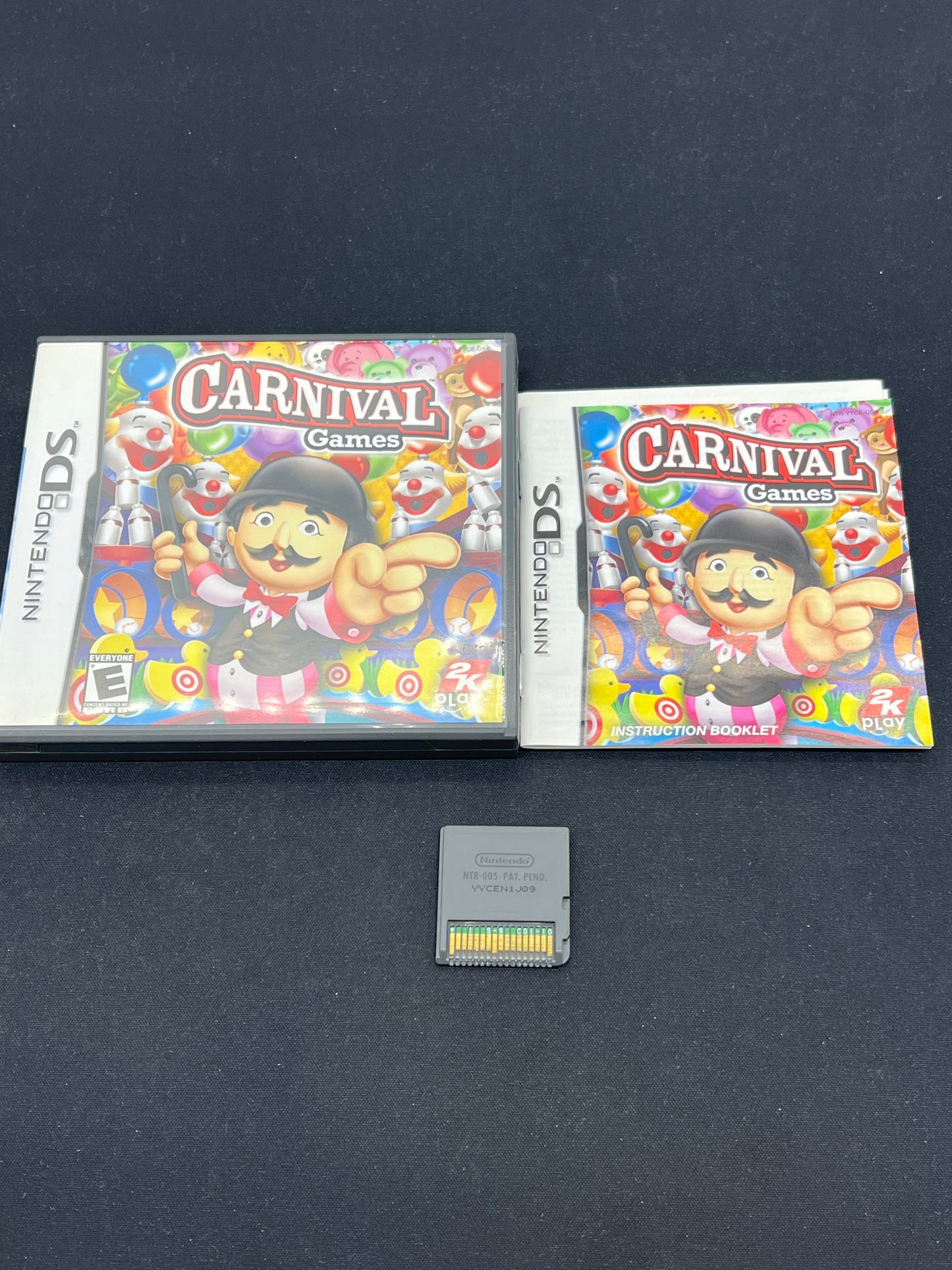 Auction Lot 190: Nintendo DS Video Game Carnival Games CIB