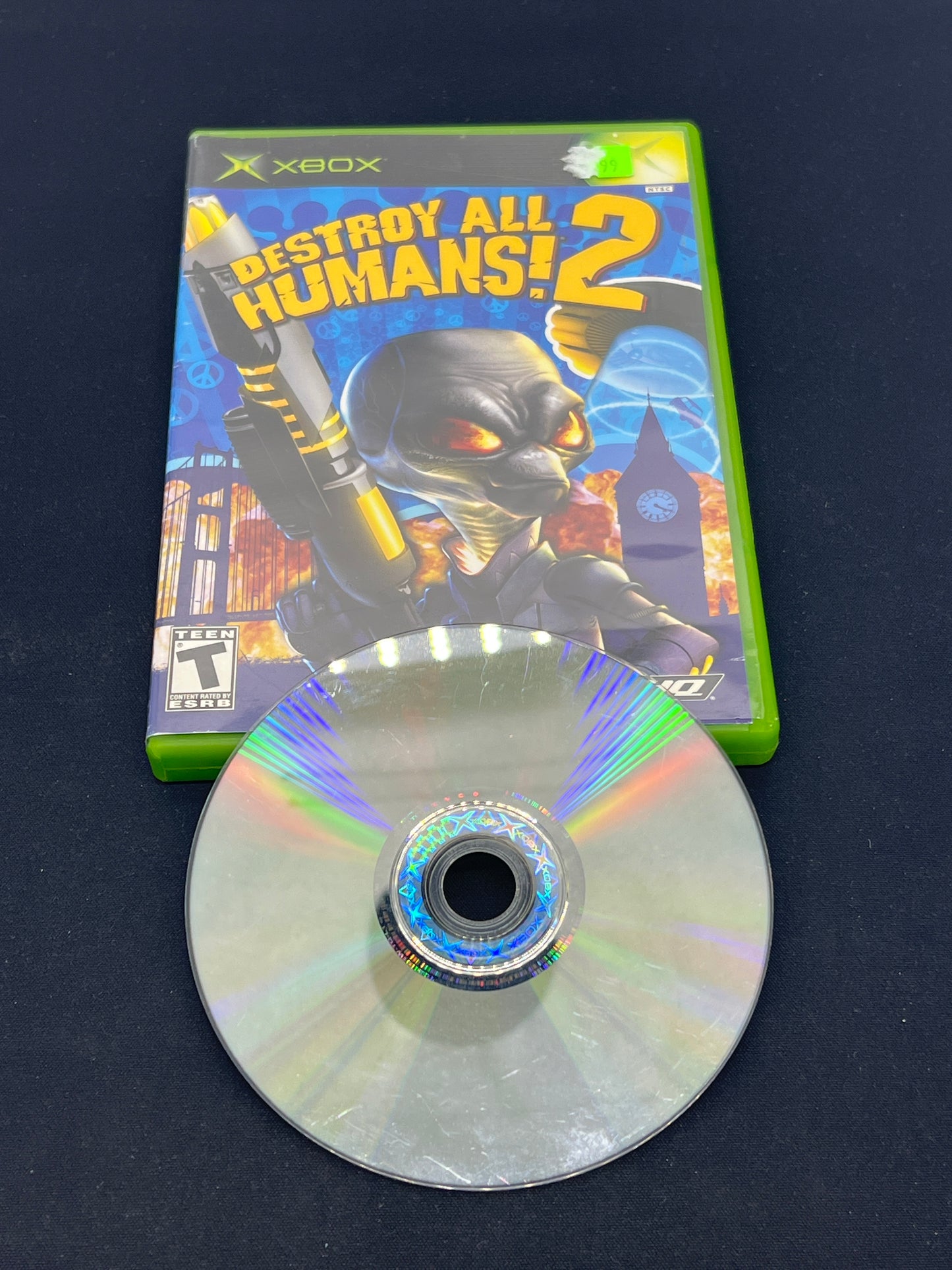 Auction Lot 272: XBOX Video Game Destroy All Humans 2 CIB