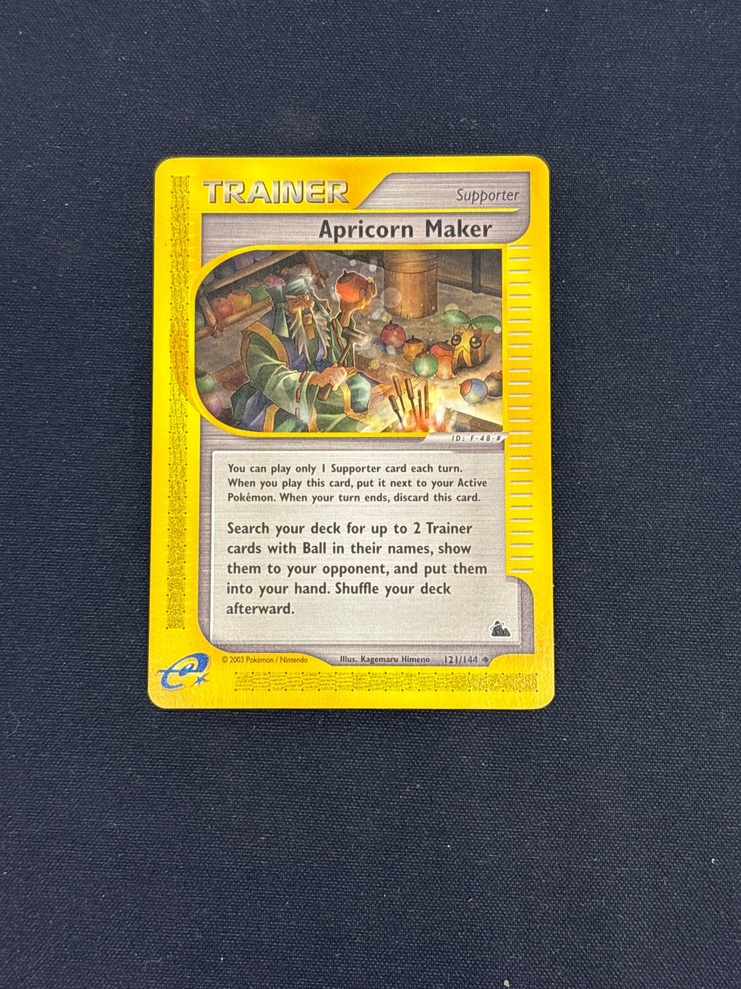 Auction Lot 191: Apricorn Maker Aquapolis Card Conditions Vary