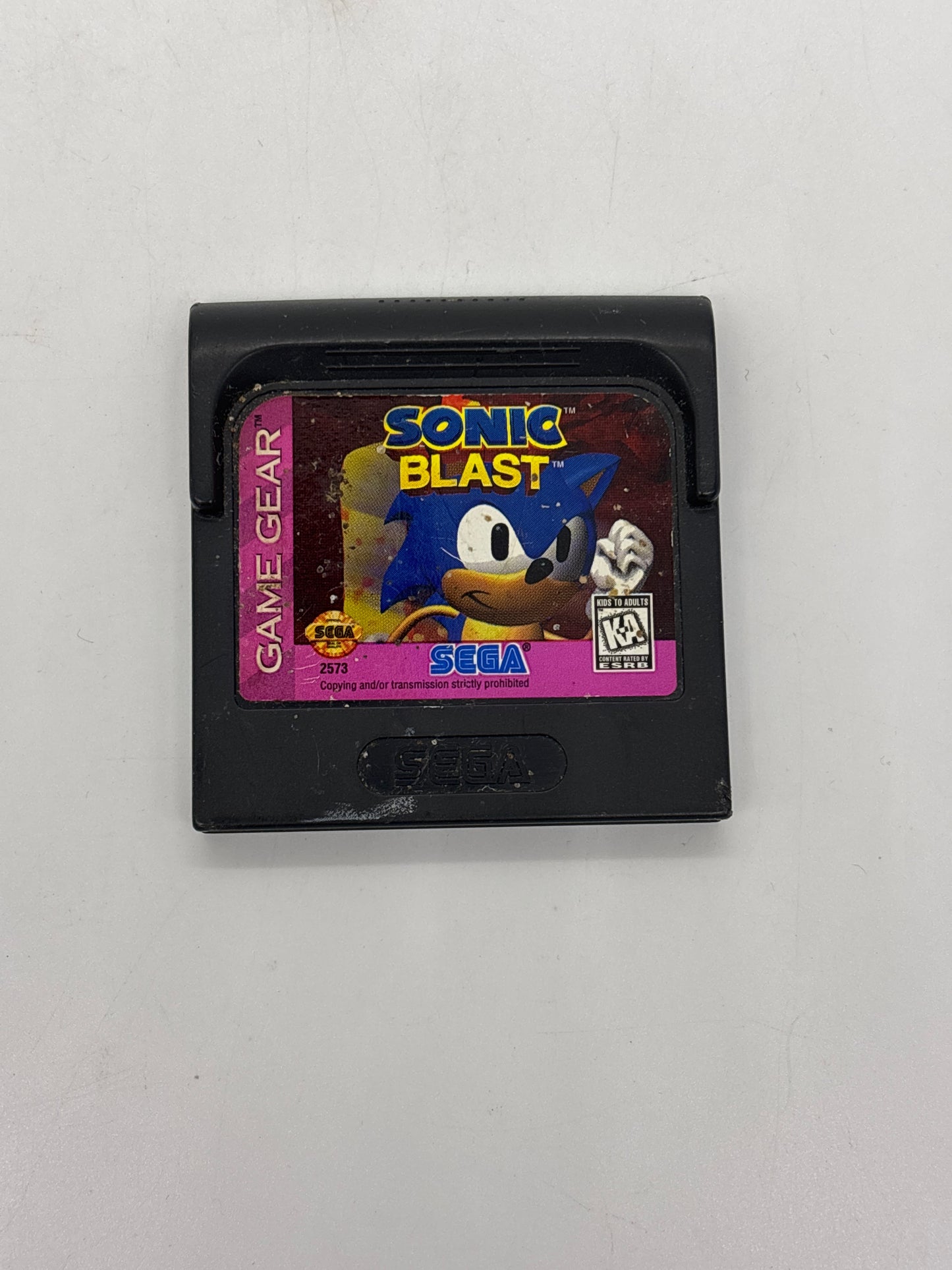Auction Lot 90: SEGA Gear Sonic Blast Loose