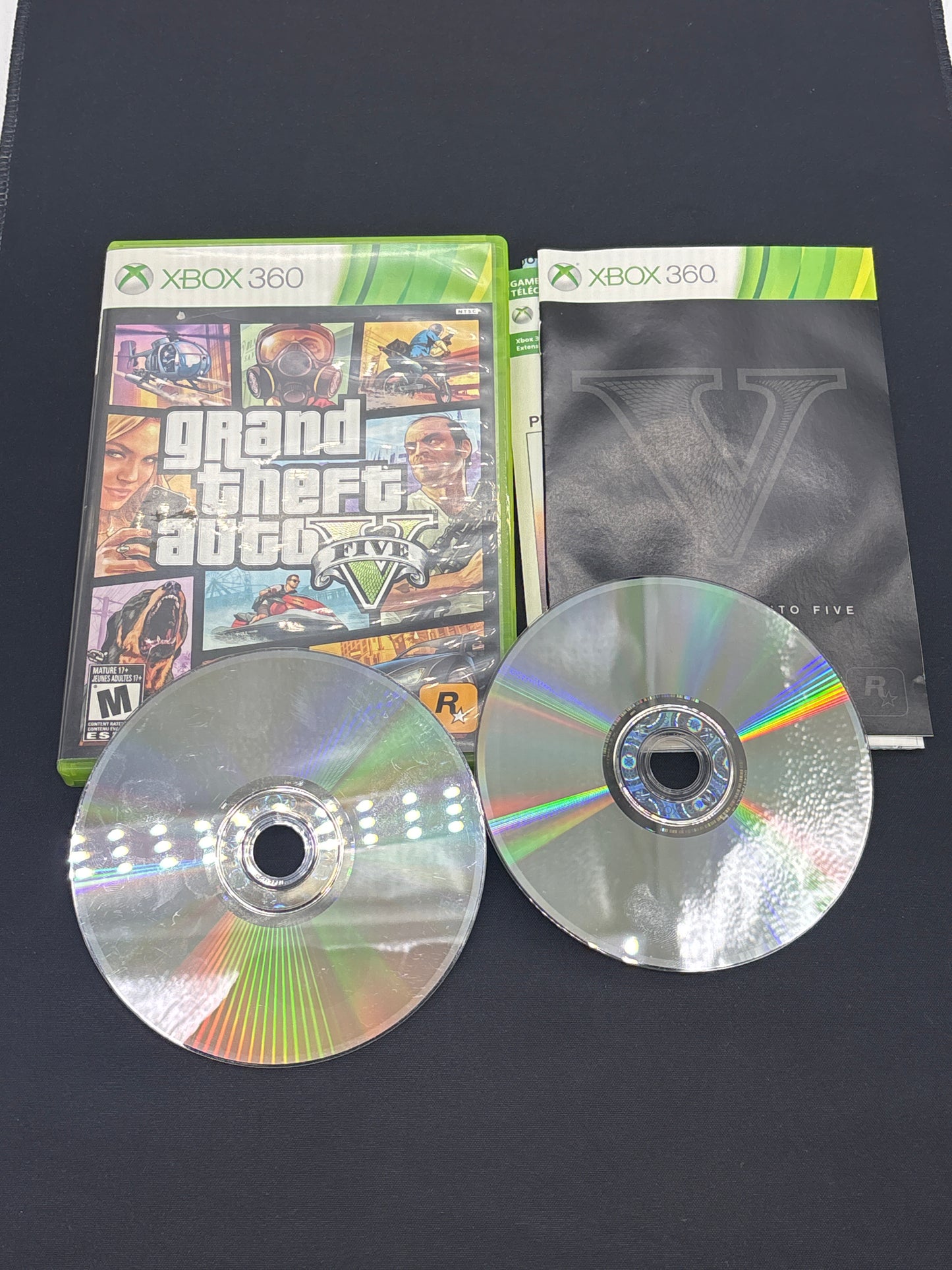 Auction Lot 170: Grand Theft Auto 5 Video Game XBOX 360 CIB