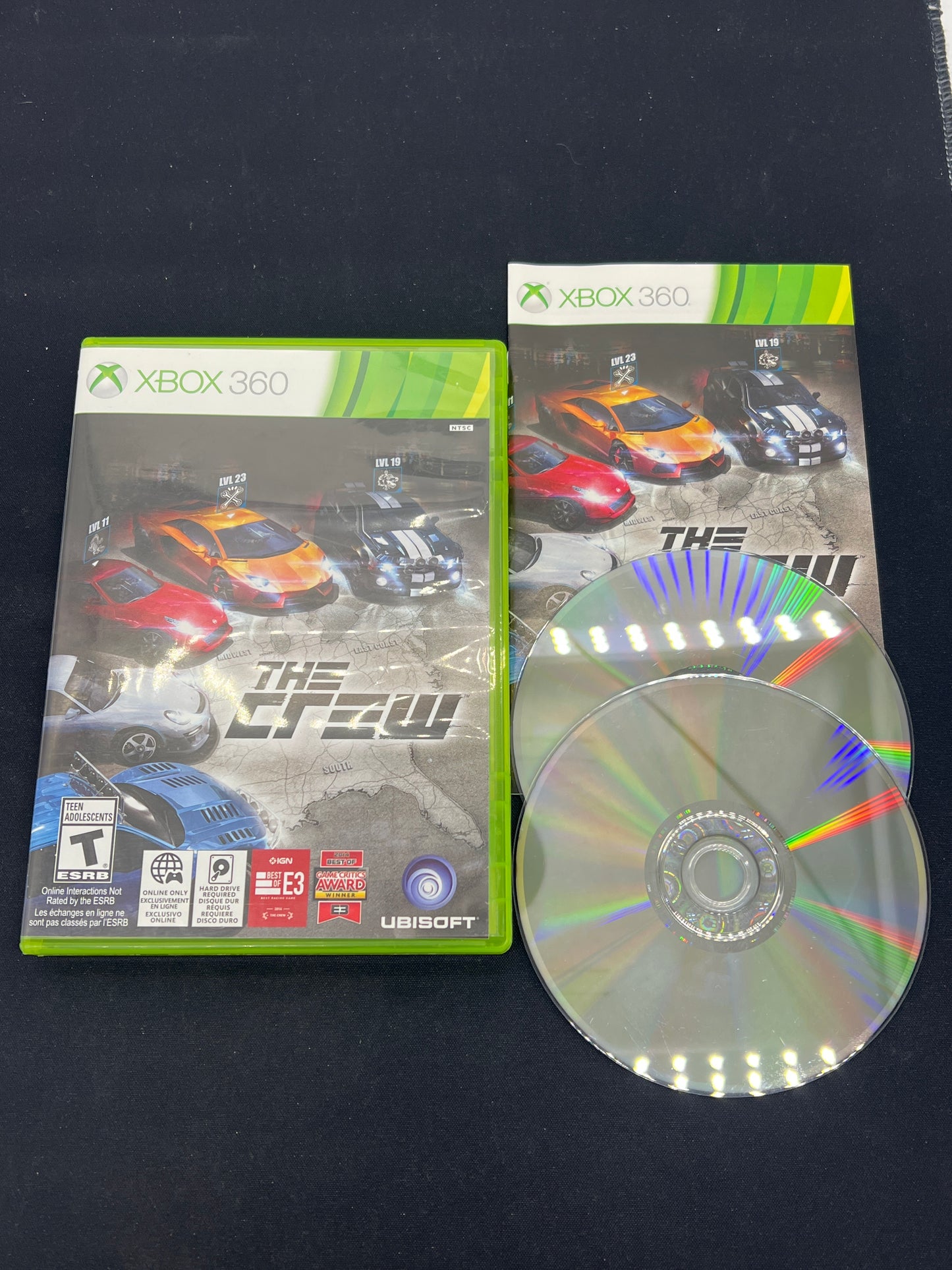 Auction Lot 141: XBOX 360 Video Game The Crew CIB