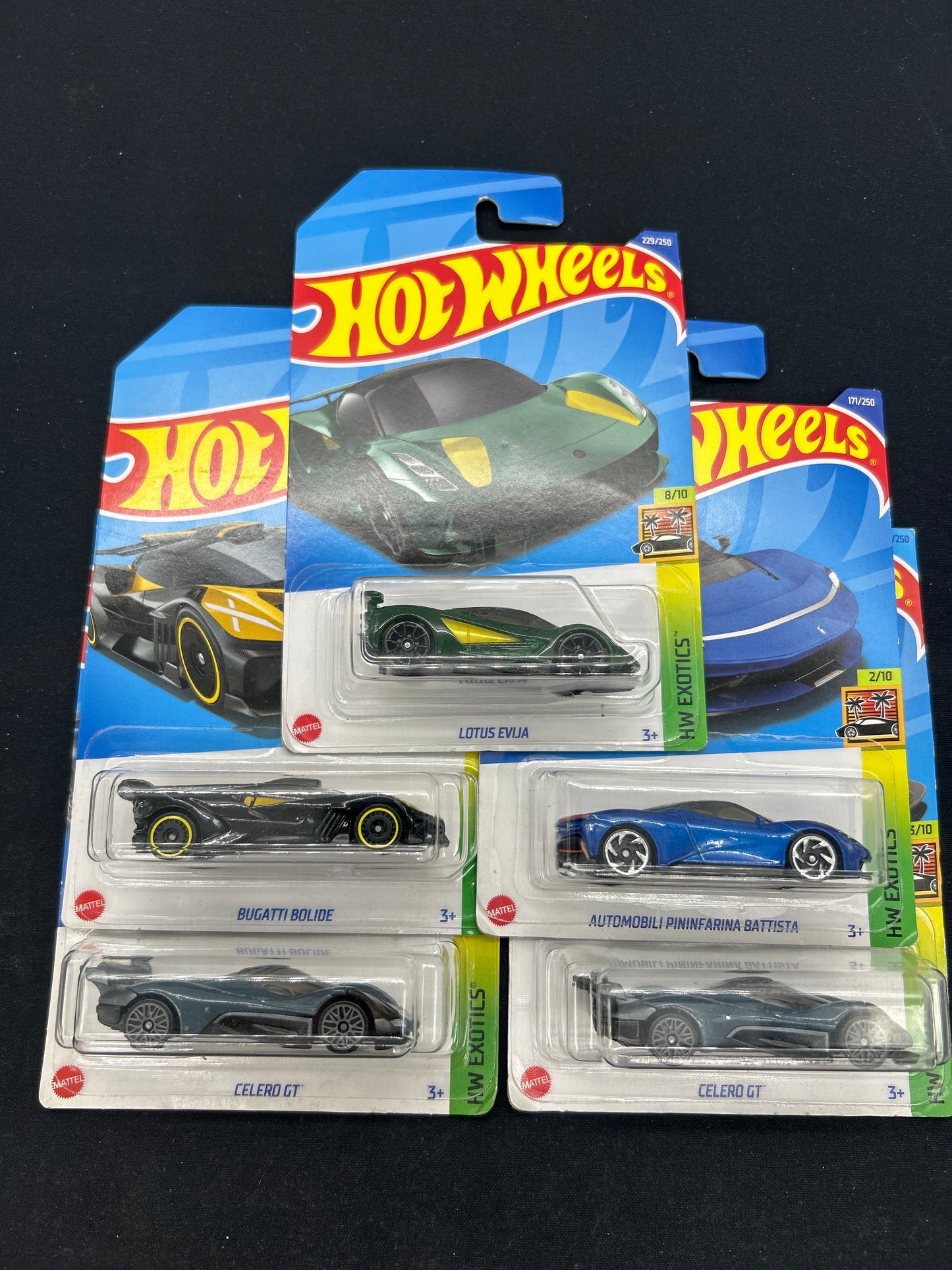 Auction Lot 468: Hot Wheels HW Exotics Car Lot 2