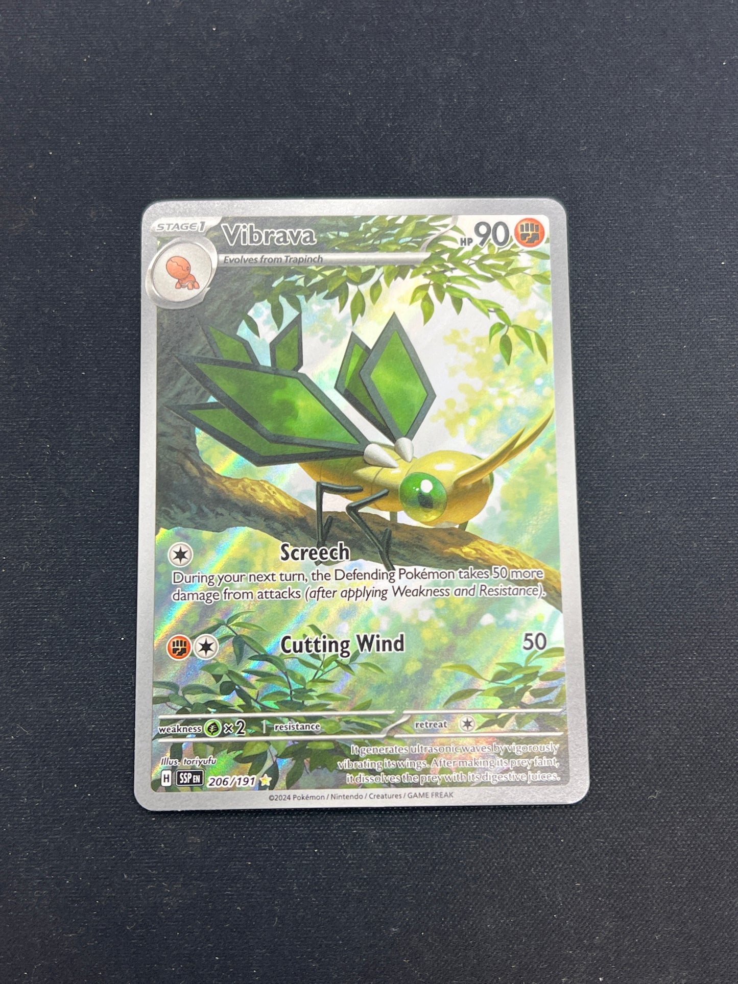 Auction Lot 238: Pokemon Cards Vibrava Illustration Rare Condition Vary