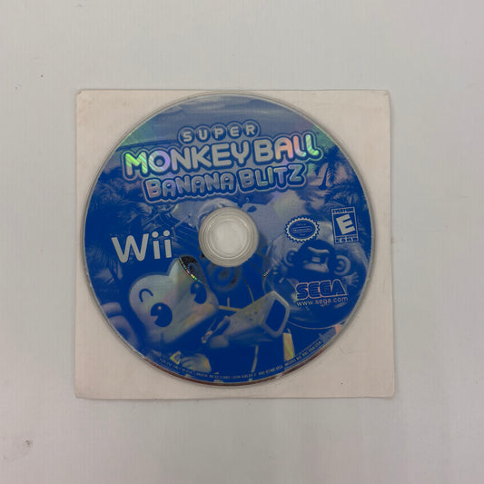 Auction Lot 61: Nintendo Wii Super Monkeyball Banana Blitz Video Game