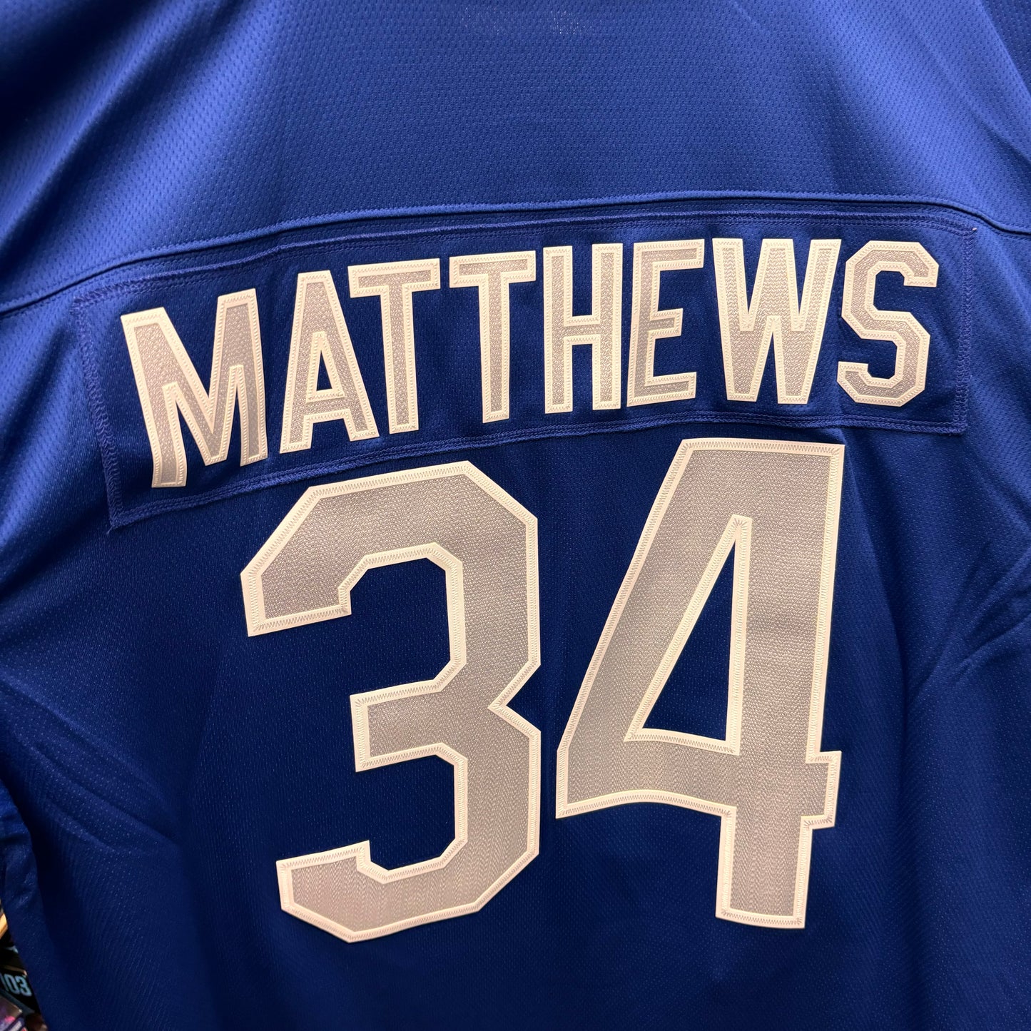 Auction Lot 4: Auston Matthews Fanatics NHL Official Hockey Jersey Size XL