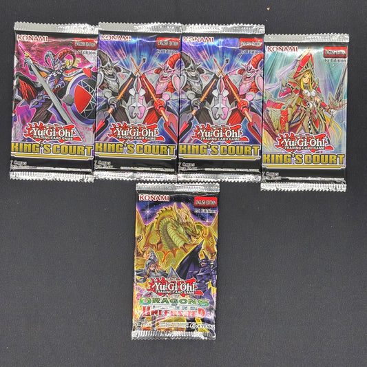 Auction Lot 100: Yugioh Loose Pack Lot 5