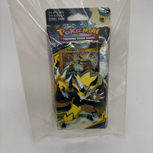 Auction Lot 11: Pokemon Sun and Moon Unbroken Bonds Lightning Loop Theme Deck Sealed