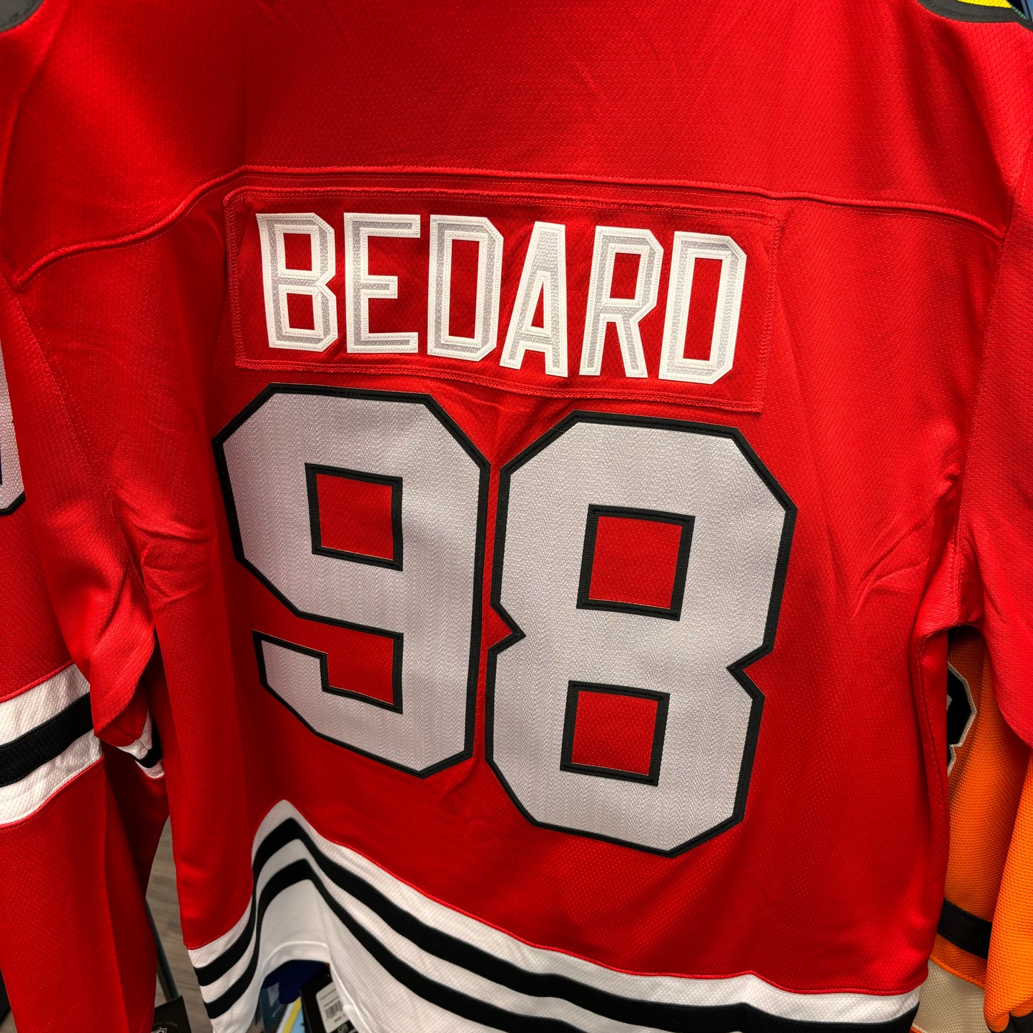 Auction Lot 2: Connor Bedard Fanatics NHL Official Hockey Jersey Size S